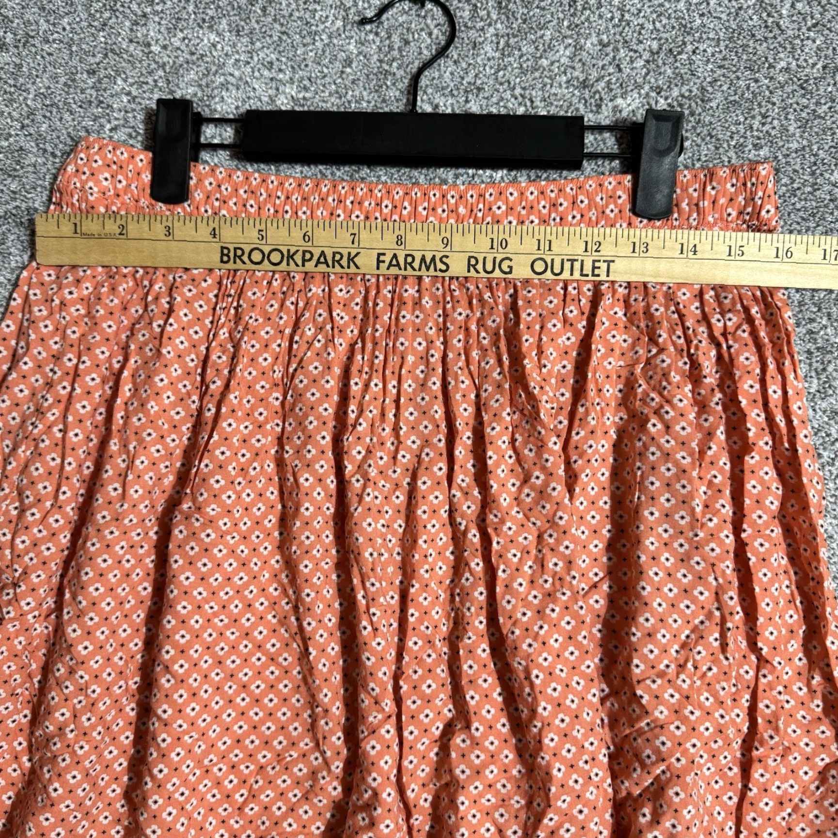 American Eagle Outfitters American Eagle Skirt Small Floral Boho Peasant Flowy Cottagecore Tier 2010s Size 28" / US 6 / IT 42 - 8 Thumbnail