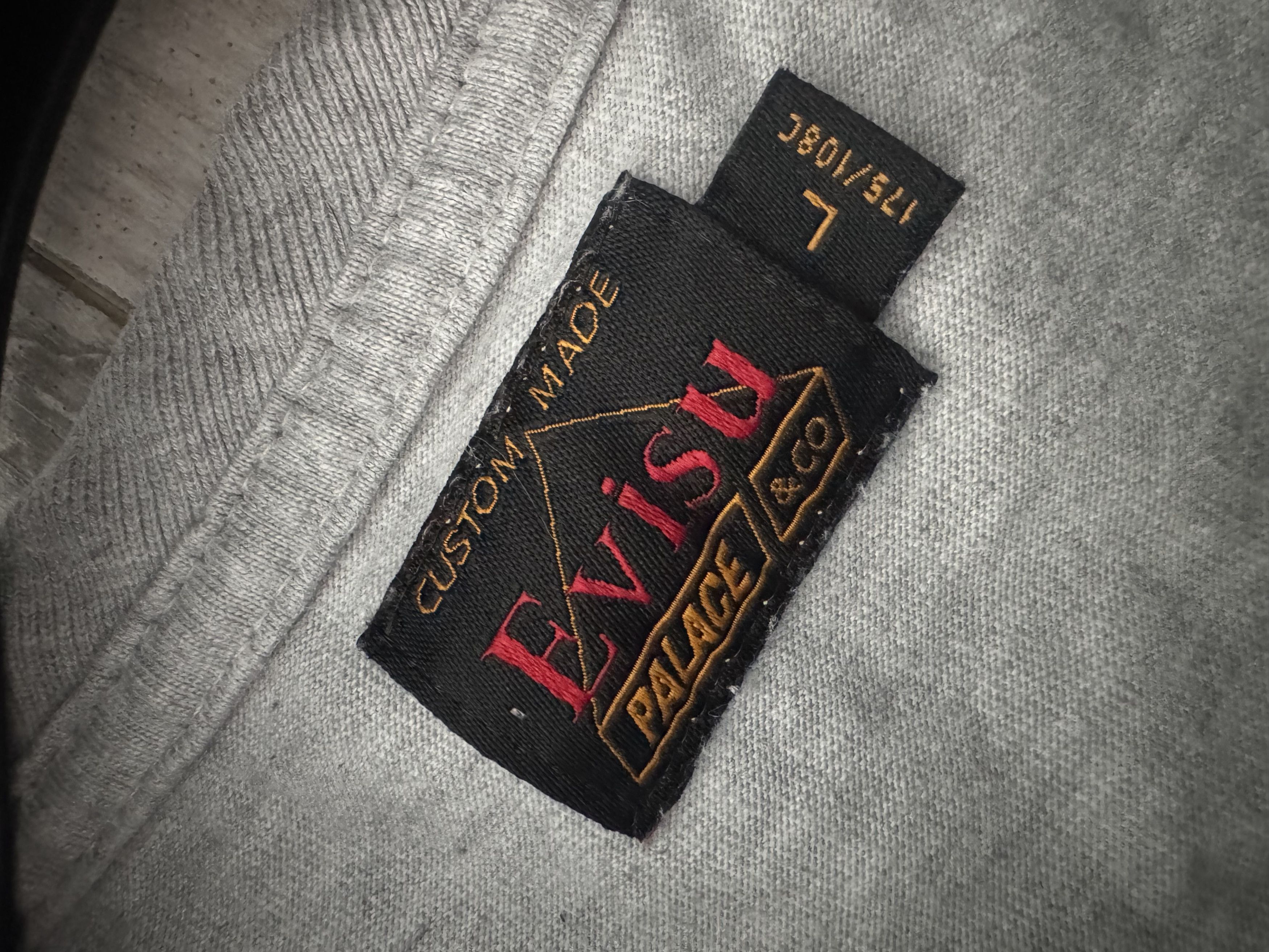 Evisu × Japanese Brand × Palace Palace Evisu Logo T-Shirt Grey Size US L / EU 52-54 / 3 - 2 Thumbnail
