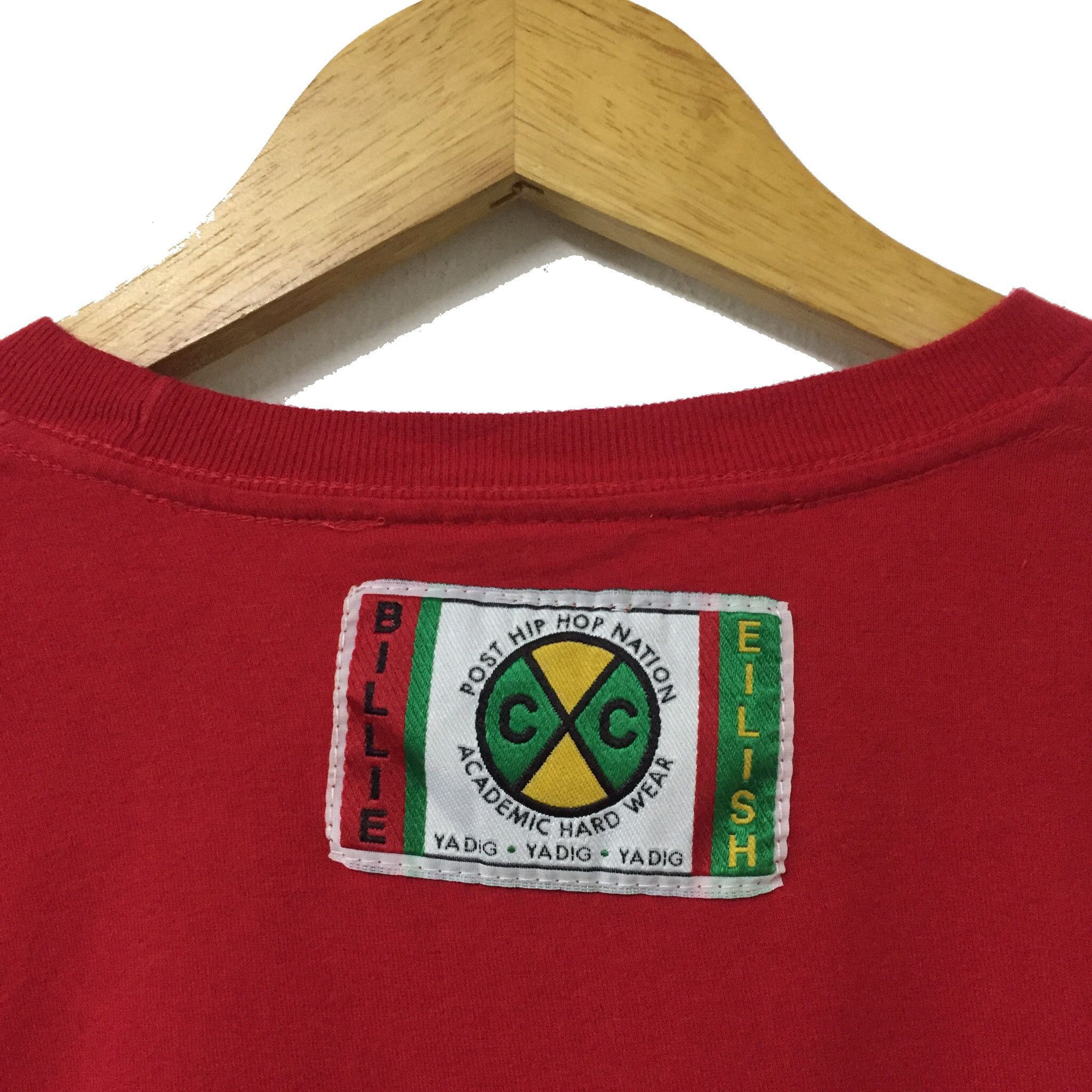 Cross Colours BILLIE EILISH CROSS COLOURS CXC POST HIP HOP NATION TSHIRT Size US M / EU 48-50 / 2 - 8 Thumbnail