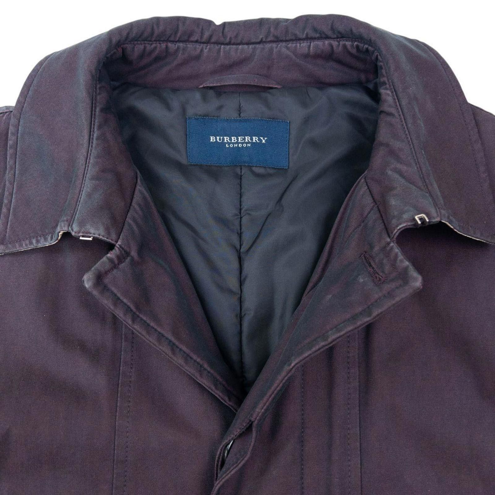 Burberry Vintage 2000s Burberry Button Up Trench Jacket Size L Size US L / EU 52-54 / 3 - 3 Thumbnail