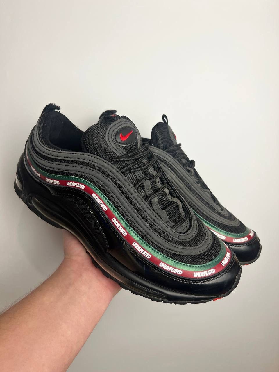 Nike × Undefeated Nike X Undefeated Air Max 97 Black Gucci Size US 9.5 / EU 42-43 - 3 Thumbnail