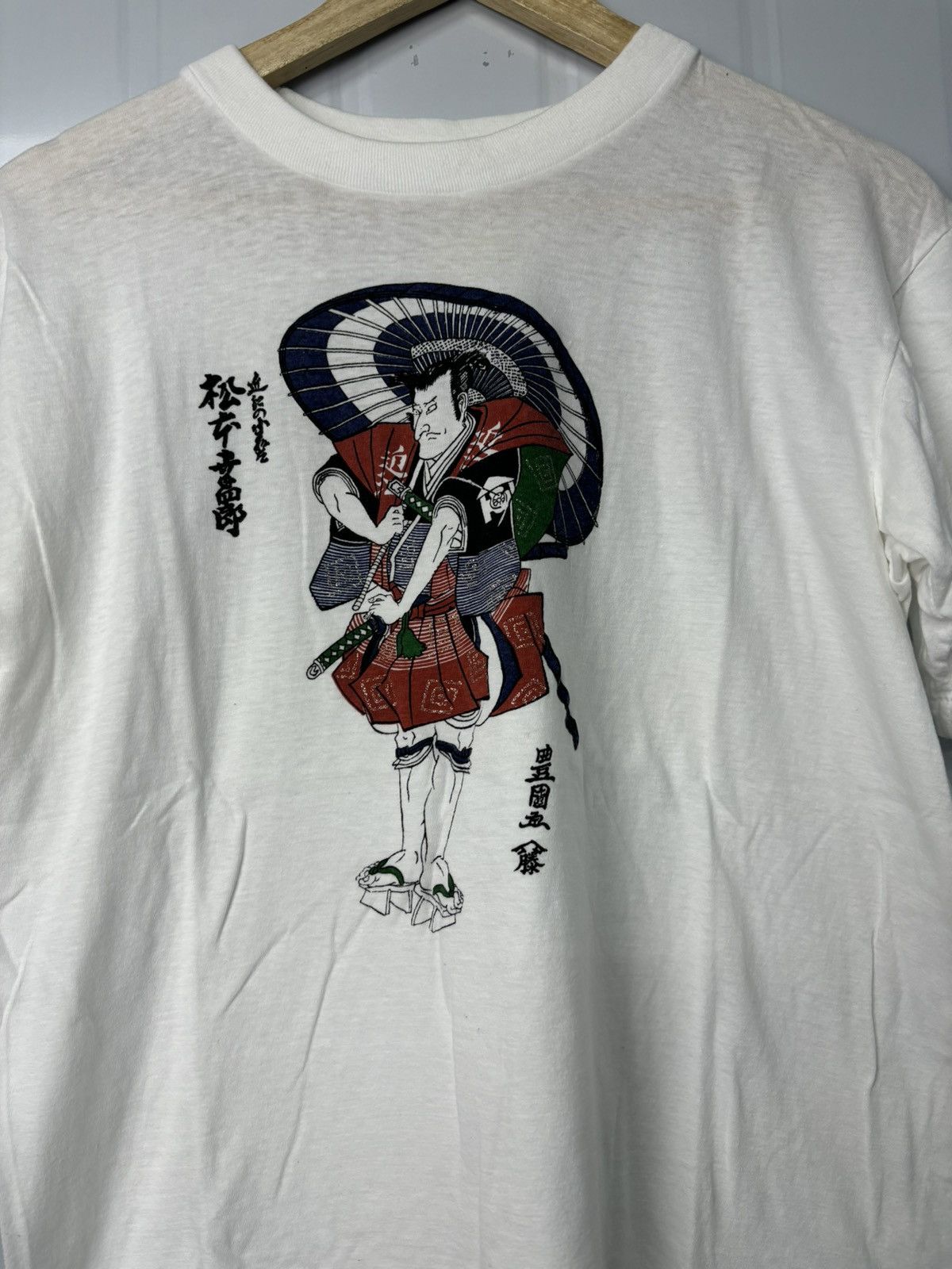 Japanese Brand × Vintage RARE! Vintage 90’s Art Japanese Soldier Promo Size US M / EU 48-50 / 2 - 5 Thumbnail
