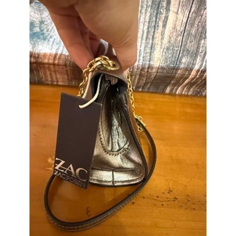 Zac Posen NWT Zac Posen Eartha Mini Chain Crossbody Bag Shale Size ONE SIZE - 7 Thumbnail