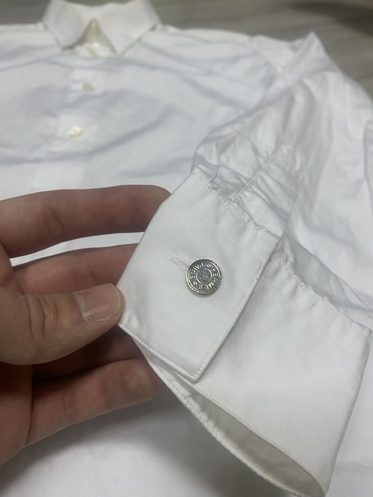 Hermes Hermes shirt buttons RARE Size US L / EU 52-54 / 3 - 4 Thumbnail