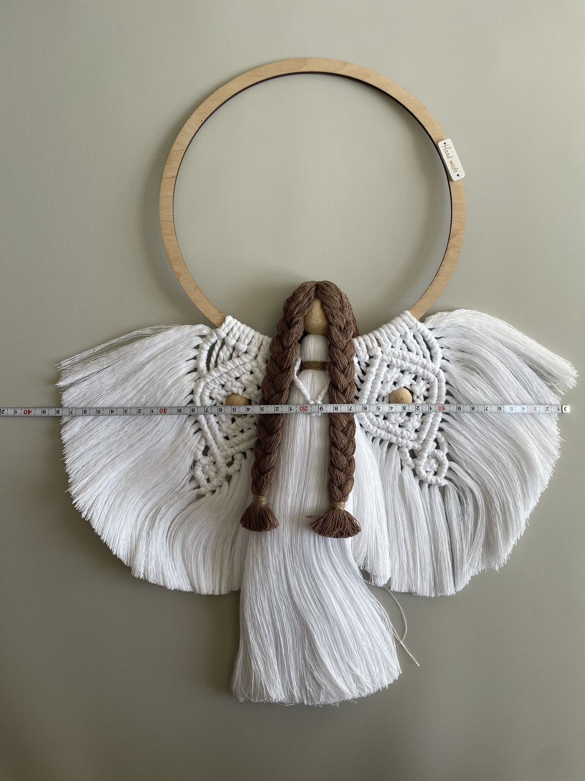 Handmade Knitted dolls-angels handmade Ukrainian amulet scandinavian Size ONE SIZE - 8 Thumbnail