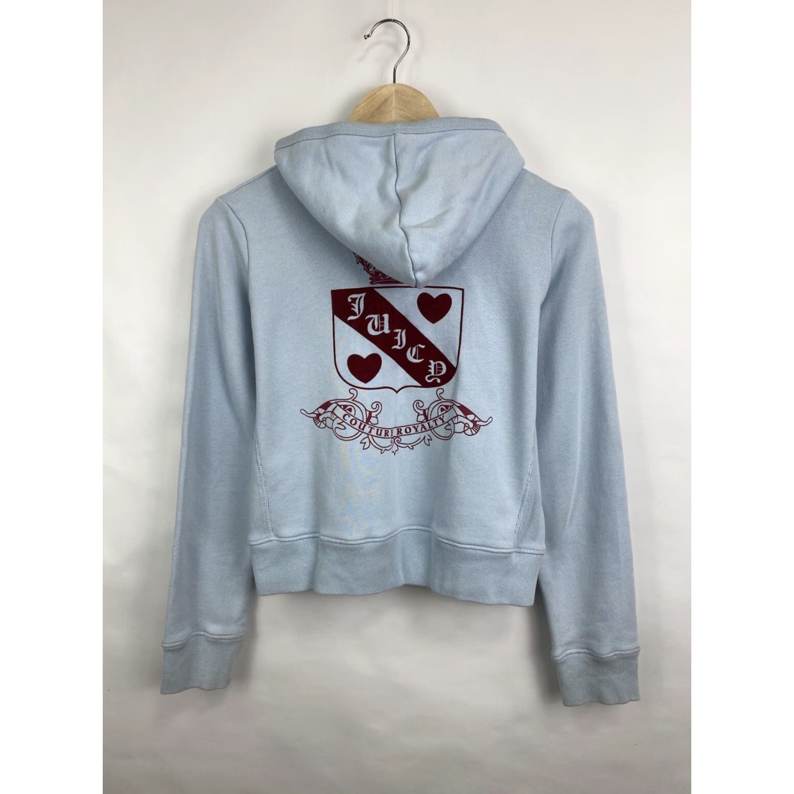 Juicy Couture Juicy Couture Zip Hoodie Retro Hype Blue L/XL Men Hoodie United States Flag Emoji Vintage Size US L / EU 52-54 / 3 - 3 Thumbnail