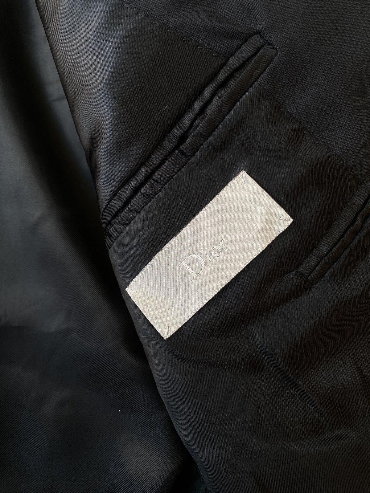 Dior Dior homme black suit Size 46S - 3 Thumbnail