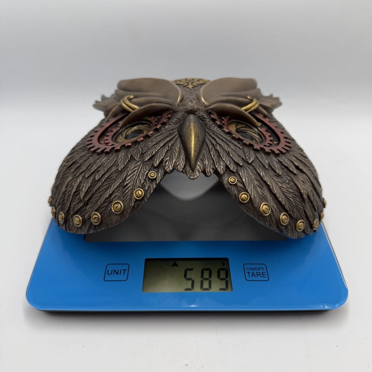 Other Bronze Owl Wall Mask Decor Steampunk Wisdom Sculpture Size ONE SIZE - 8 Thumbnail