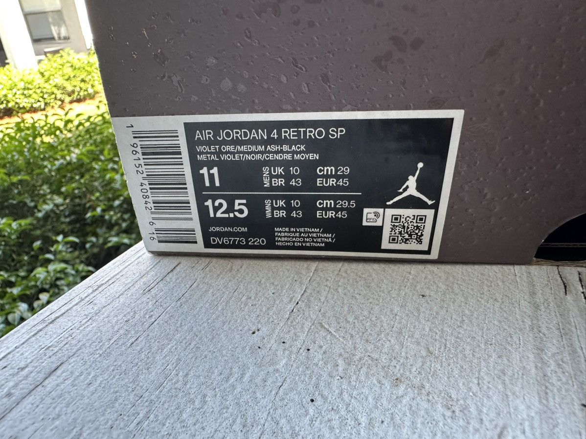 A Ma Maniere × Jordan Brand A Ma Maniere x Jordan 4 Size US 11 / EU 44 - 11 Thumbnail