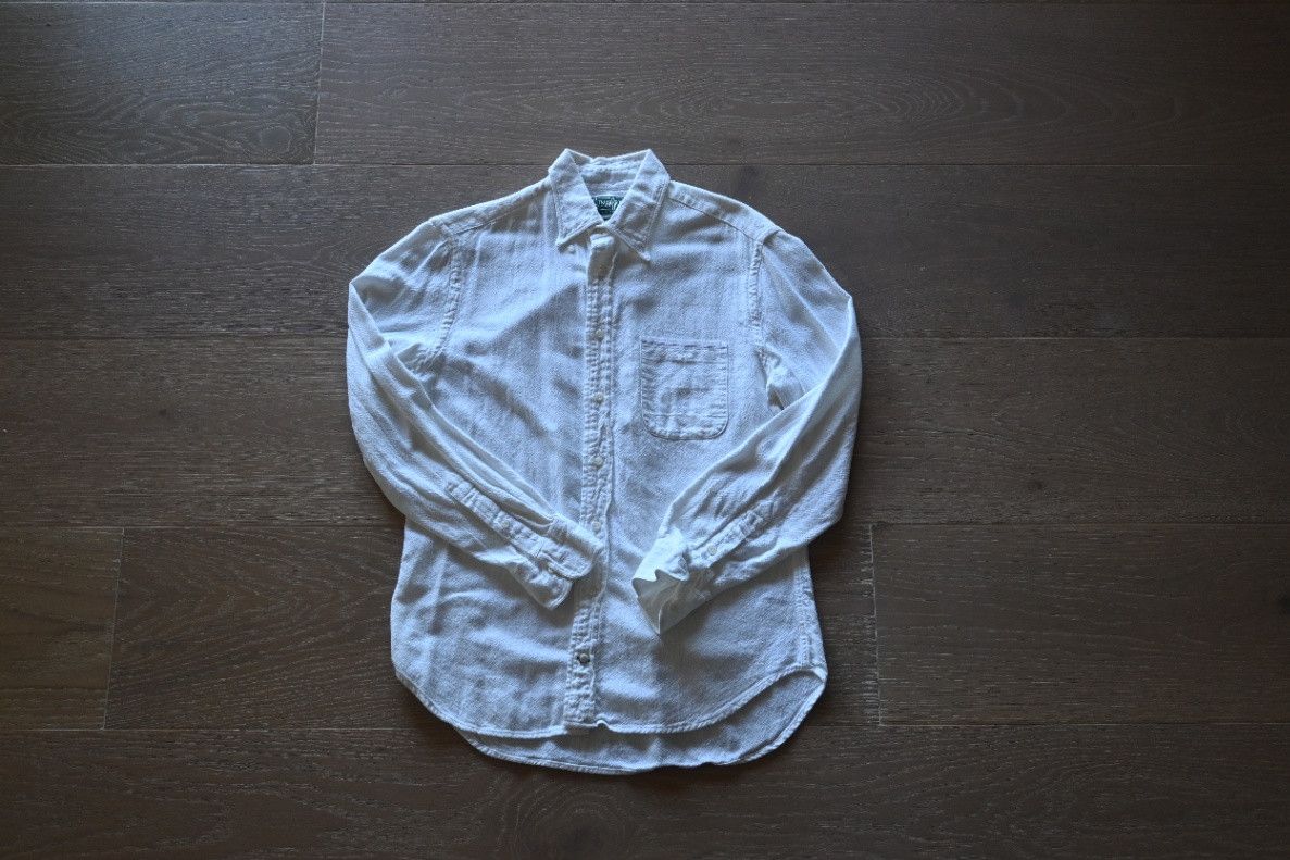 Gitman Bros. Gitman Bros Cotton Oxford Shirt - Medium Size US M / EU 48-50 / 2 - 1 Thumbnail