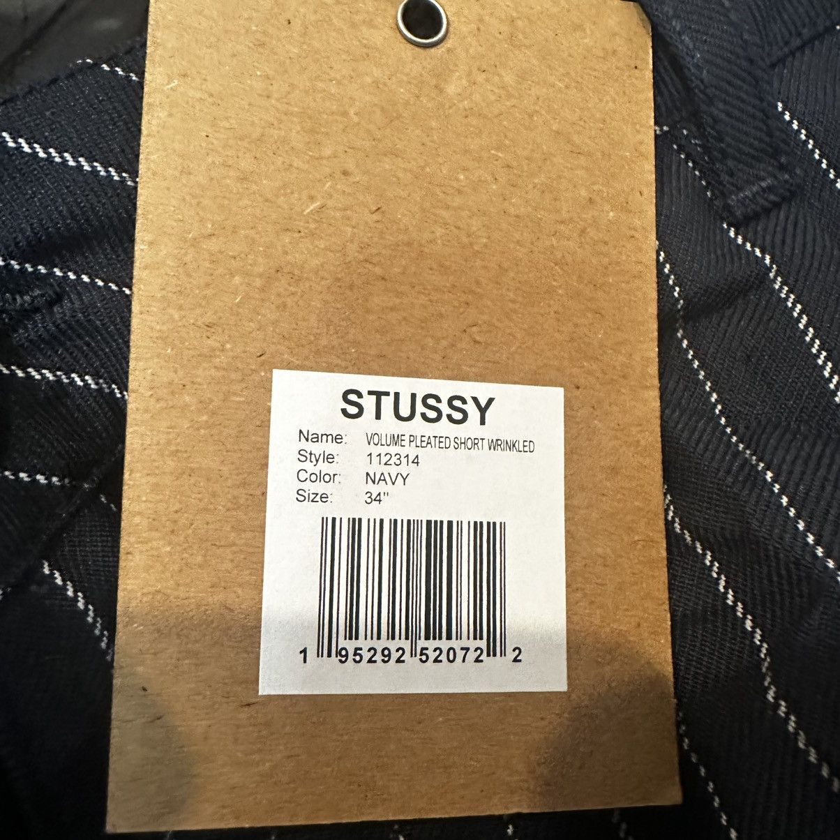 Stussy Stussy Volume Pleated Short Wrinkled Size US 34 / EU 50 - 4 Thumbnail