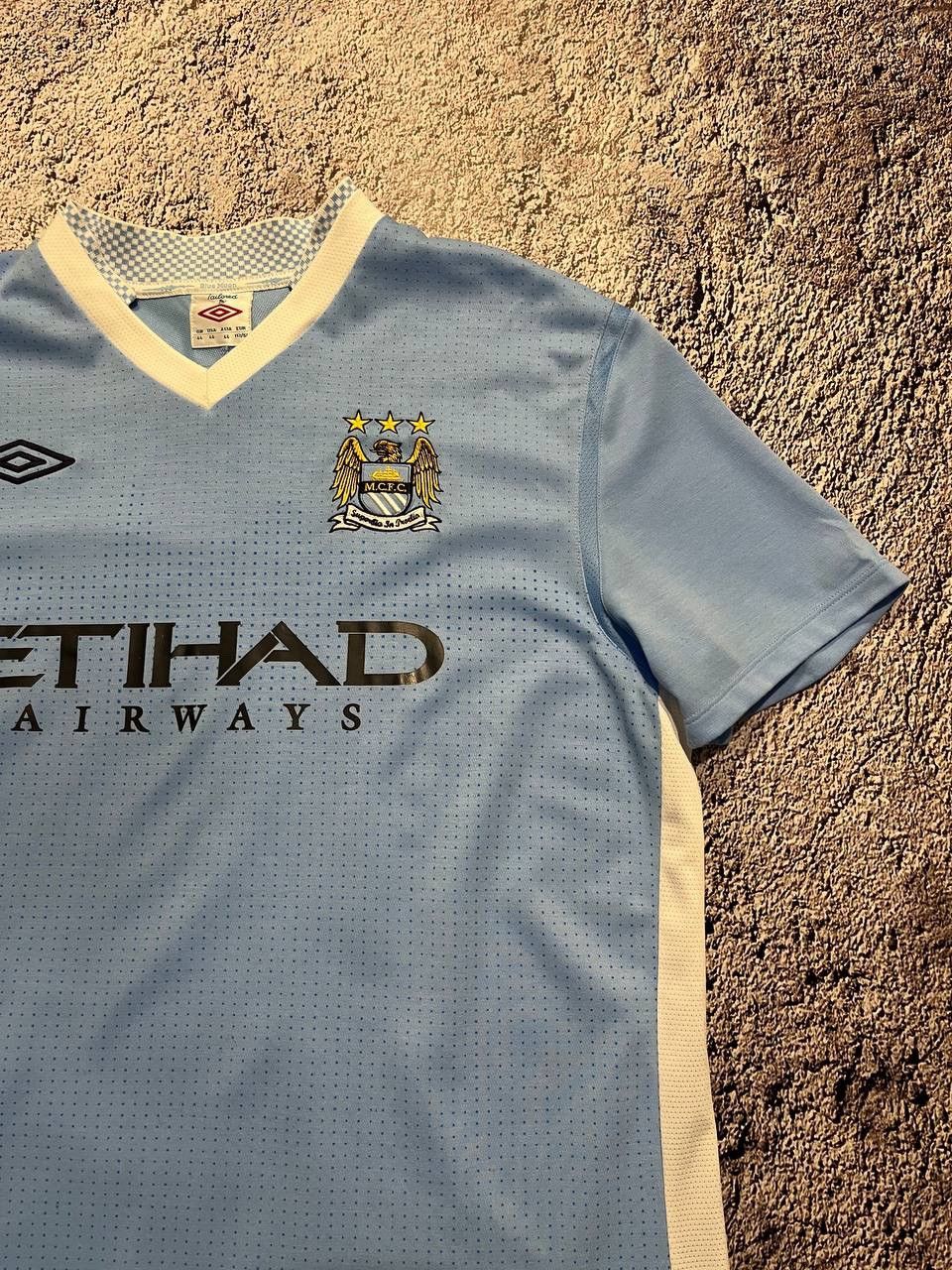 Umbro × Vintage Manchester City 2011-2012 Home Shirt Jersey Soccer Umbro Size US S / EU 44-46 / 1 - 2 Thumbnail