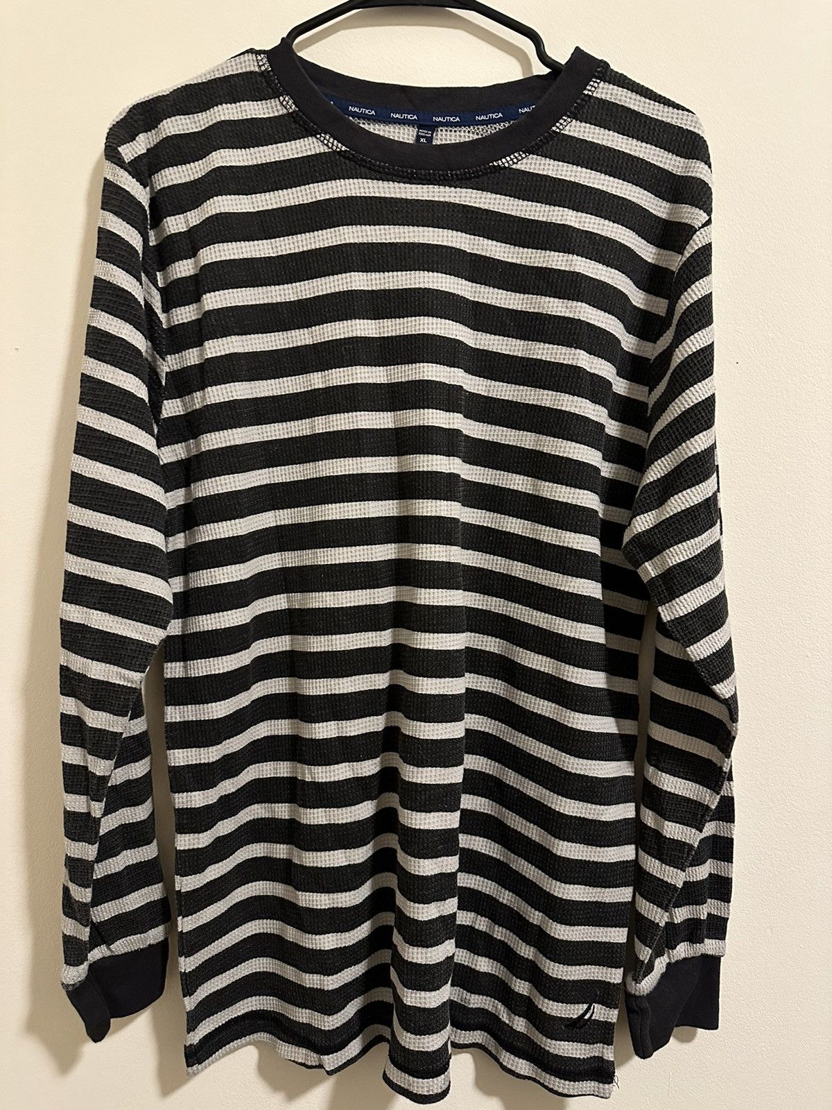 Nautica × Vintage Vintage Long Sleeve Náutica Tee Size US M / EU 48-50 / 2 - 1 Thumbnail