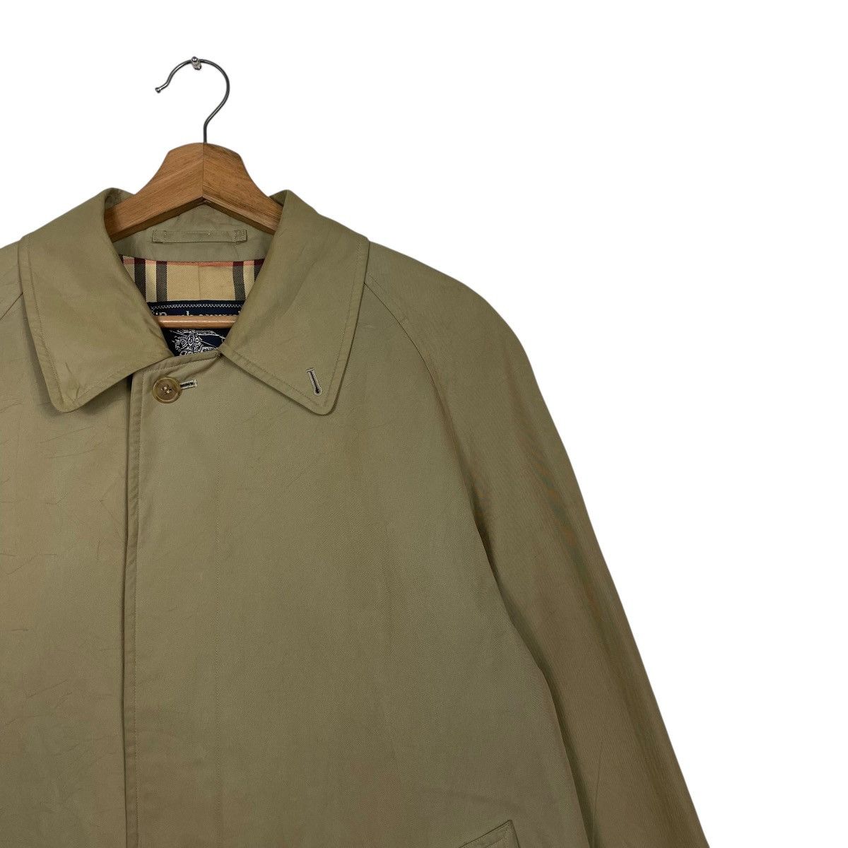 Burberry Vintage Burberrys Nova Check Trench Coat Size US M / EU 48-50 / 2 - 6 Thumbnail