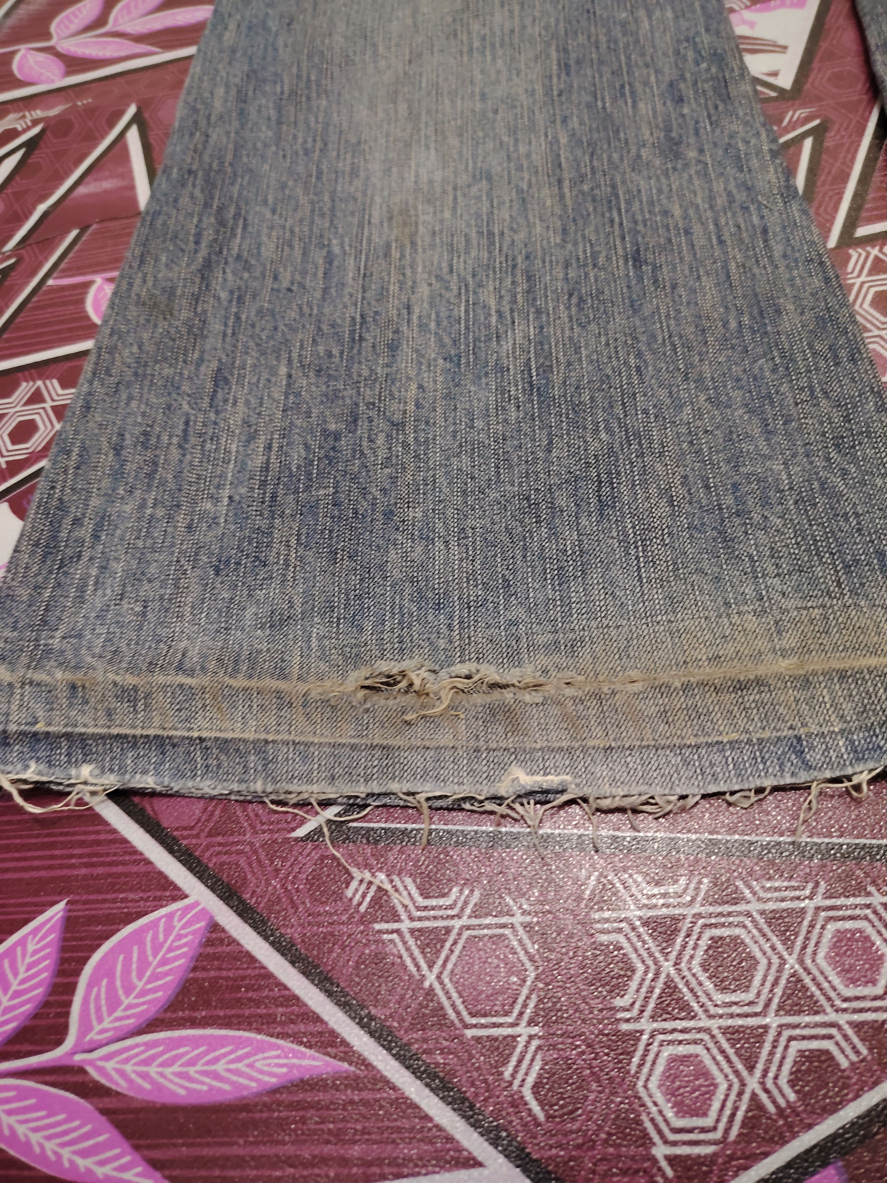 If Six Was Nine × Japanese Brand Japanese 90's Bootcut Brappers distressed denim flared jeans Size US 31 - 19 Thumbnail