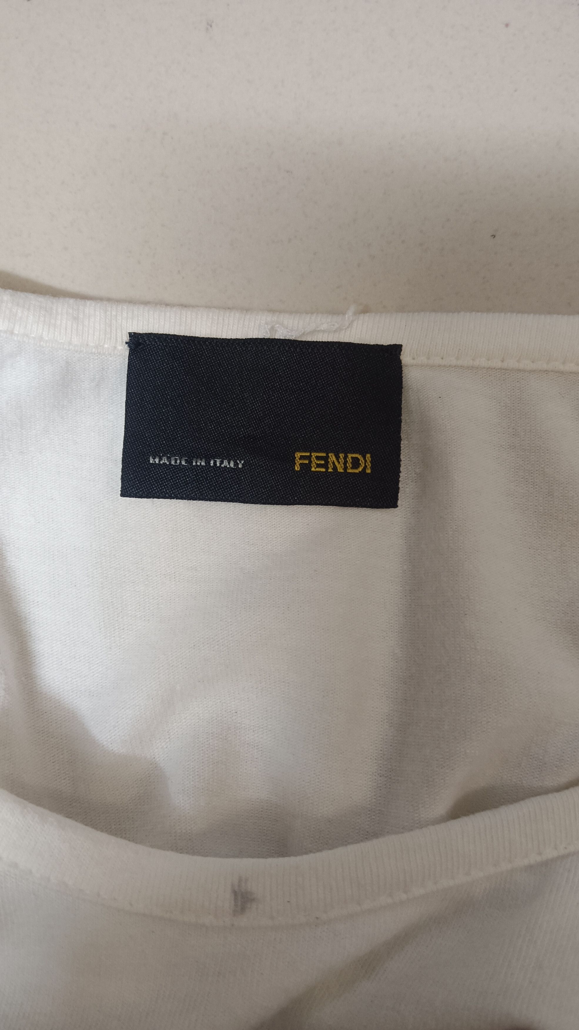 Designer × Fendi FENDI Zucca dot print T-shirt Size S / US 4 / IT 40 - 3 Thumbnail