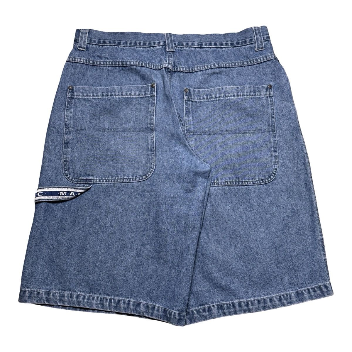 Other VTG Y2K MAC Sport Blue Denim Skater Jean Shorts Baggy 38 Size US 38 / EU 54 - 1 Thumbnail