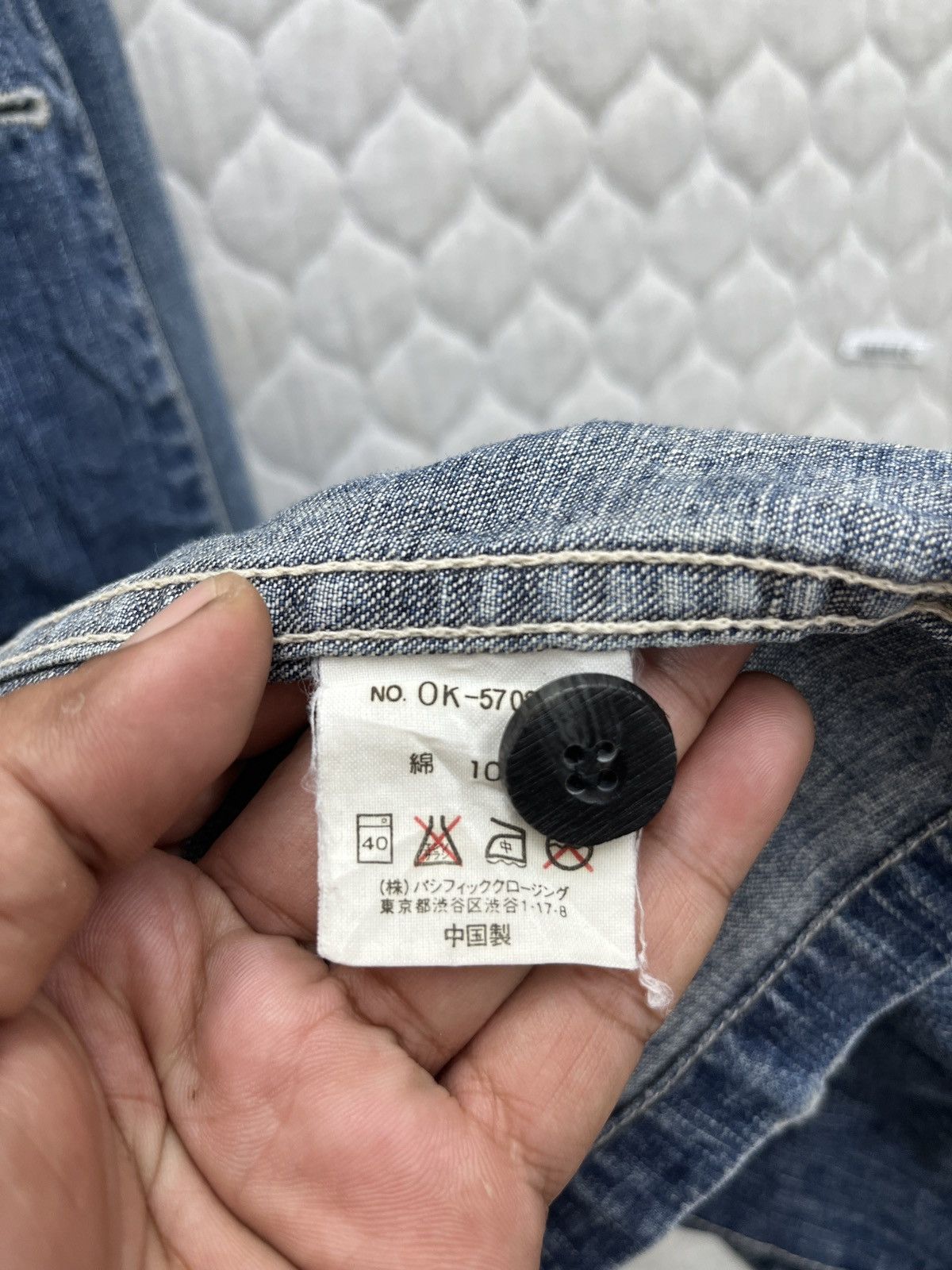 Oshkosh 🔥🔥🔥ARCHIVE OSHKOSH DENIM CHORE JACKET Size US M / EU 48-50 / 2 - 9 Thumbnail