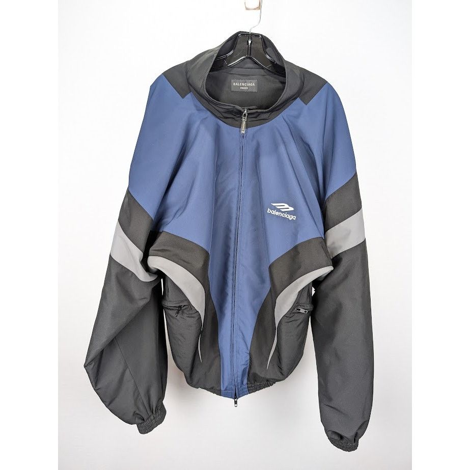 Balenciaga o1rshd1 Off Shoulder Tracksuit in Black Size US XS / EU 42 / 0 - 1 Thumbnail