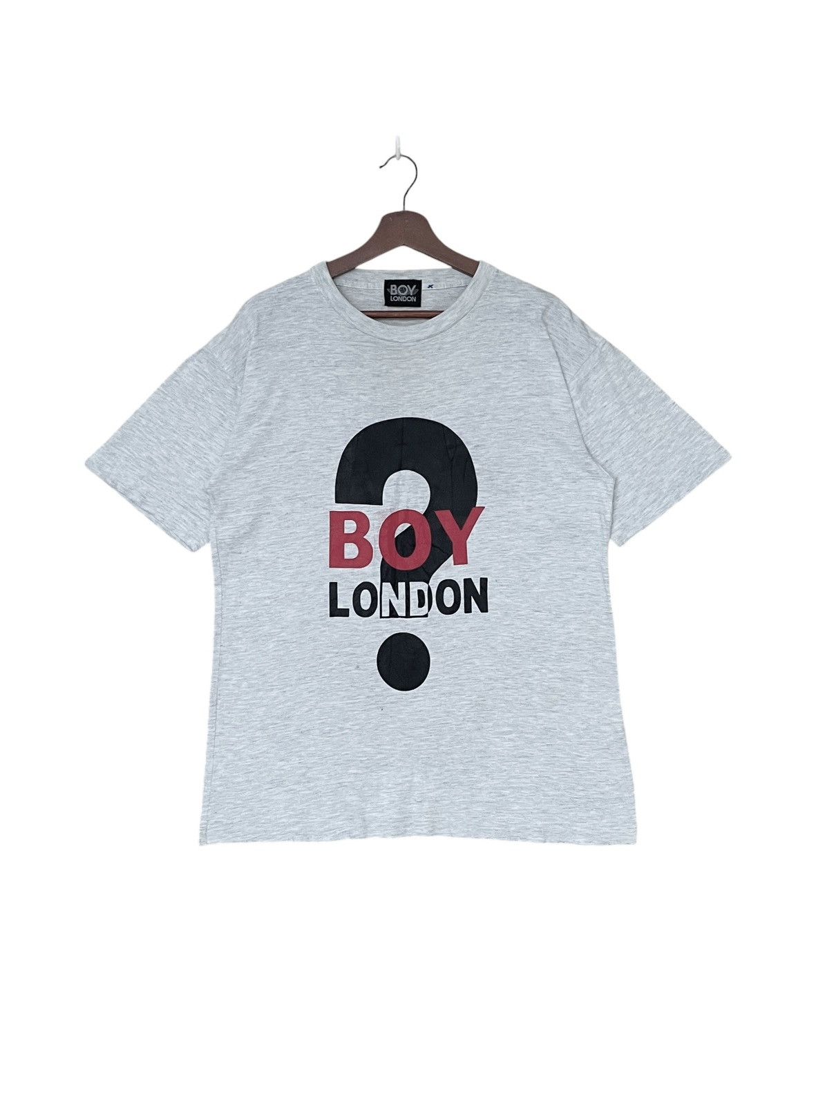 Boy London × Vintage Vintage Brand Boy London Big Logo T-shirt 1990s Size US M / EU 48-50 / 2 - 1 Thumbnail