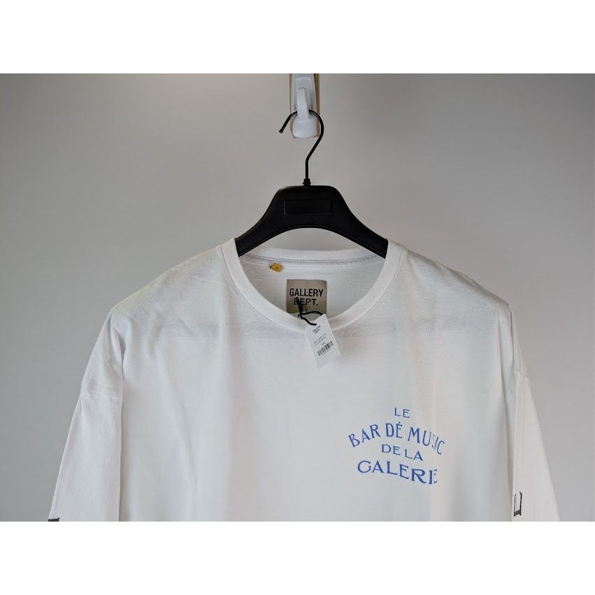 Gallery Dept. o1rshd1 Q:2 / Le Bar Shop Long Sleeve T-Shirt in White Size US XXL / EU 58 / 5 - 4 Thumbnail