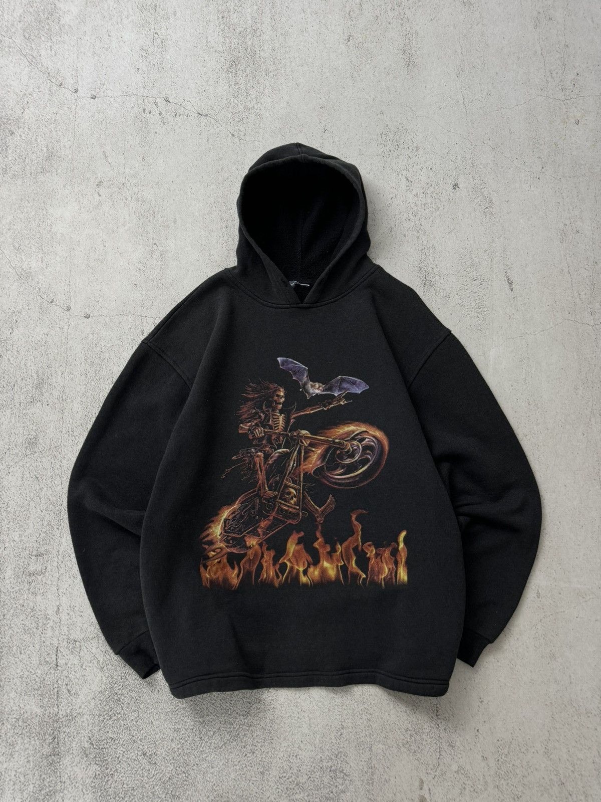 Japanese Brand × Vintage Hellrider Vintage Avantgarde Hoodie Size US L / EU 52-54 / 3 - 1 Thumbnail
