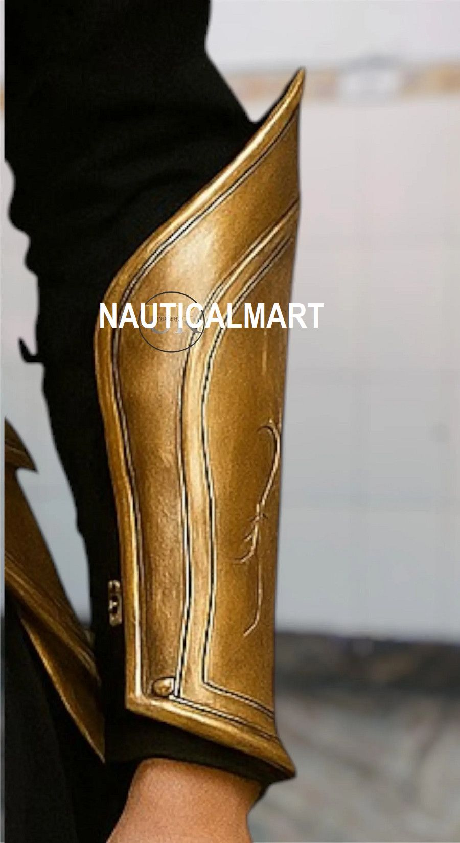 Other Elven Queen Brass Armor Suit Size ONE SIZE - 5 Thumbnail