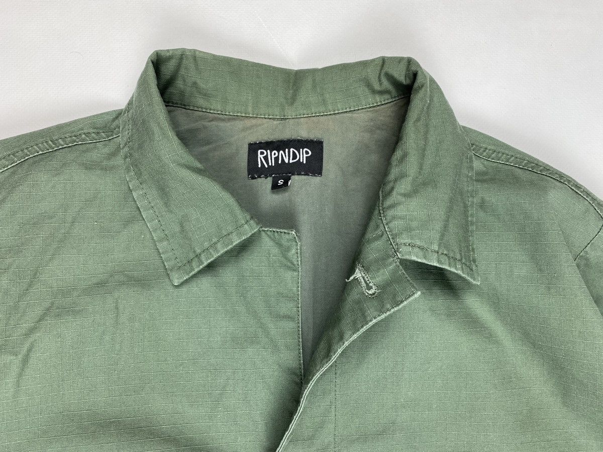 RIPNDIP RIPNDIP The Great Wave of Nerm Ripstop Jacket Military Size US S / EU 44-46 / 1 - 4 Thumbnail