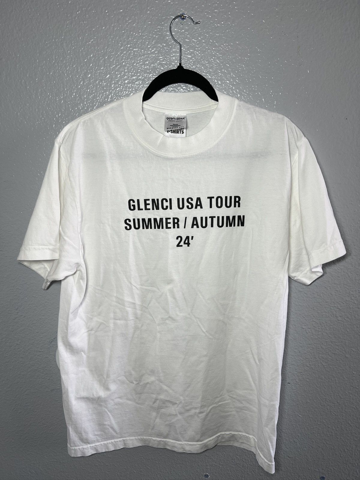 90s The GV Gallery Tシャツ USA製 シングル ヴィンテージ The GV Gallery GV Gallery Glenci USA Tour Tee | Grailed