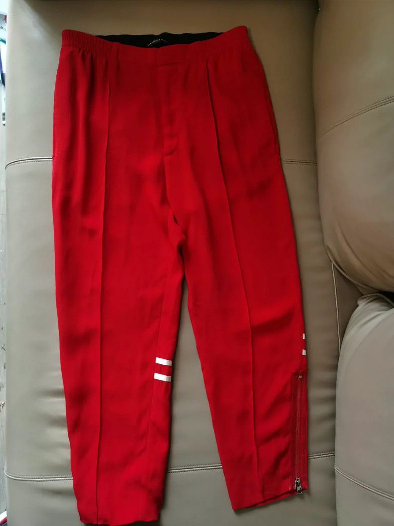 Alexander McQueen Alexander McQUEEN Red men's cropped pants 2504-Nextarrow Size US 32 / EU 48 - 1 Thumbnail