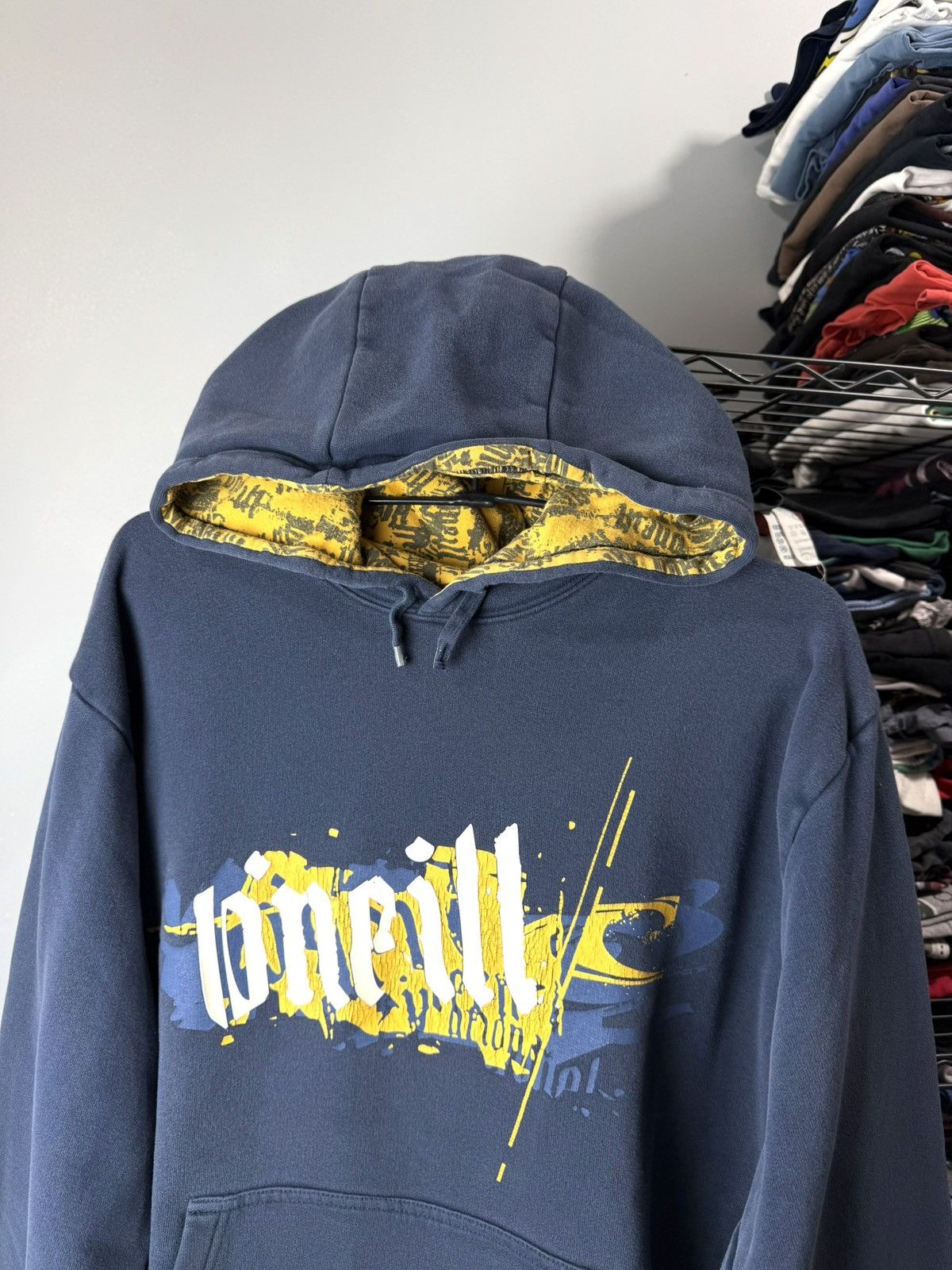O'Neill 90’s Vintage Oneill Hoodie Faded Surf Style Size US XL / EU 56 / 4 - 2 Thumbnail