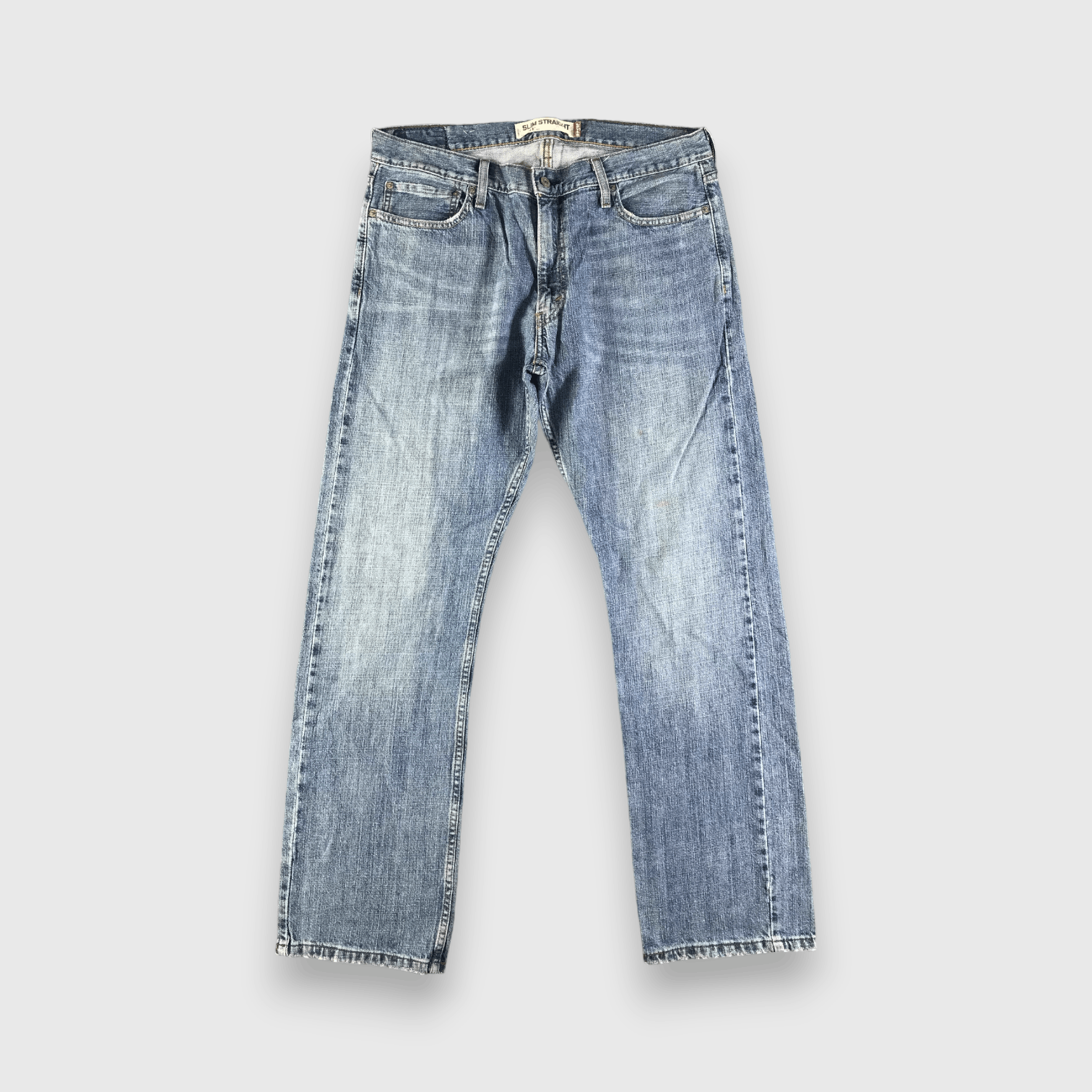Levi's Vintage Blue Wash Levis 514 Jeans-J3425 Size US 37 - 1 Thumbnail