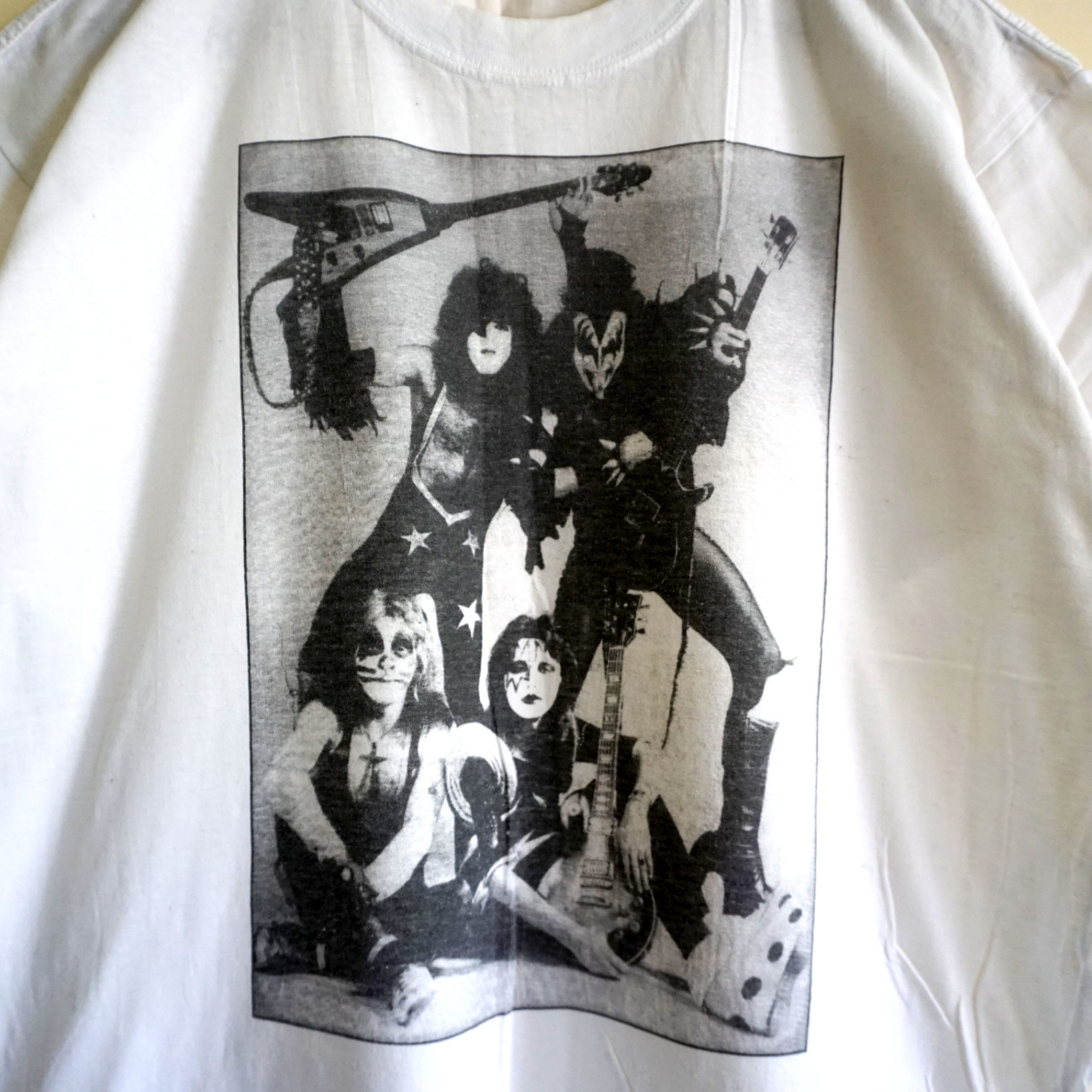 Band Tees Vintage Rare kiss bandtee 88/90s single stitch Size US XL / EU 56 / 4 - 4 Thumbnail