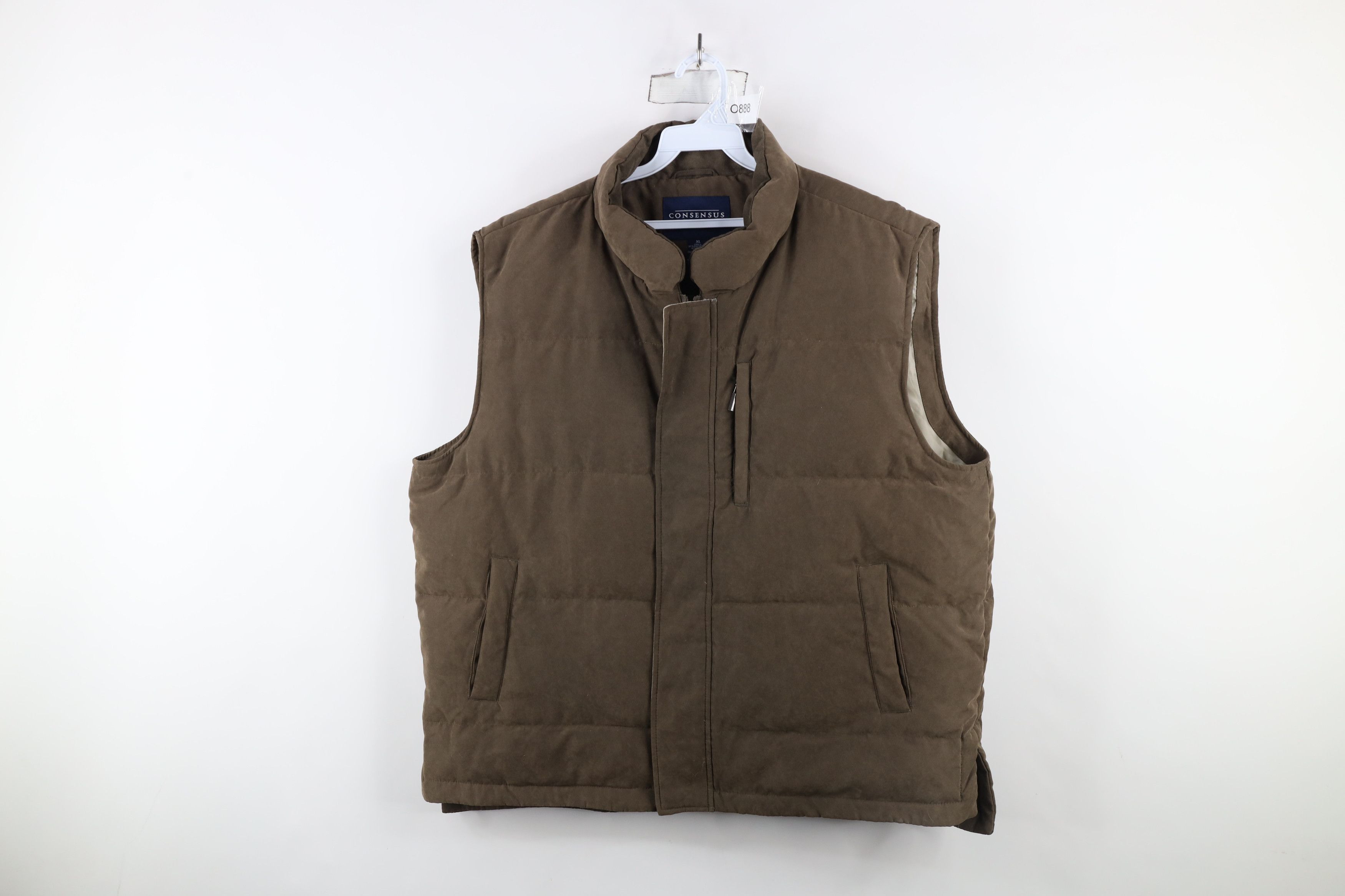 Brown St John Bay Vest Yellowstone John Dutton Brown Cotton