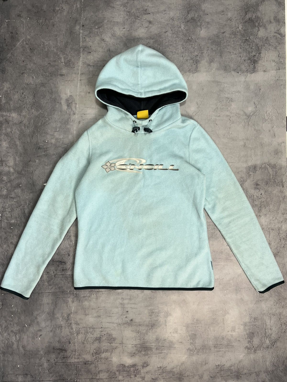 O'Neill × Vintage Vintage O'Neill Big Logo Blue Fleece Hoodie Size M / US 6-8 / IT 42-44 - 1 Thumbnail