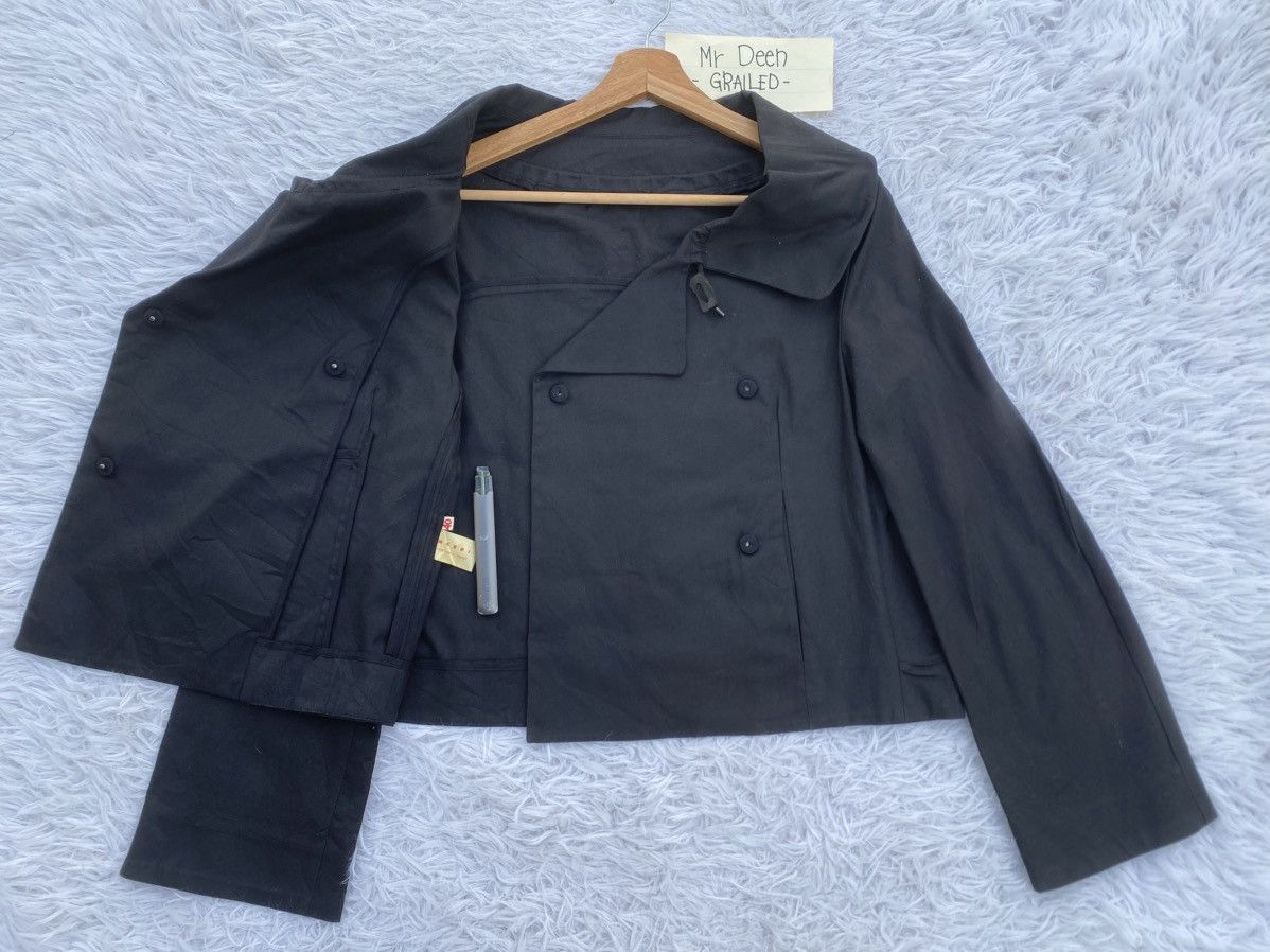 Marni Rare Vintage MARNI Cropped Trench Coat Size S / US 4 / IT 40 - 7 Thumbnail