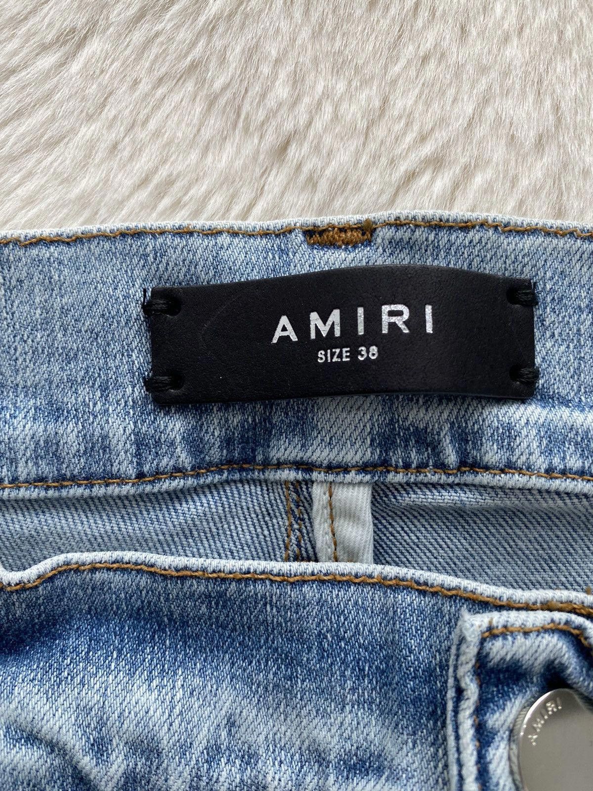 Amiri Amiri Light Indigo Thrasher Jeans Size US 38 / EU 54 - 2 Thumbnail
