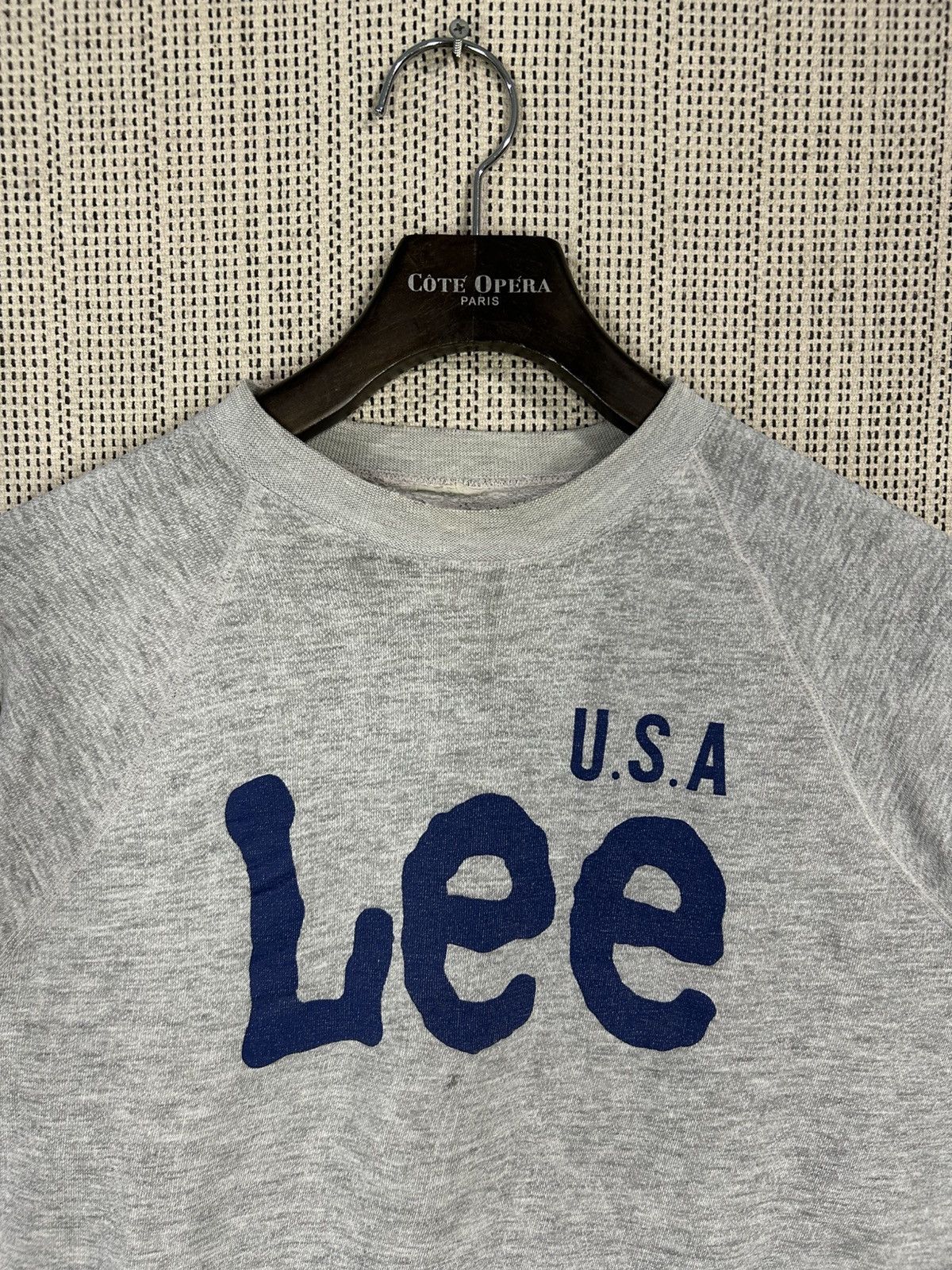 Lee Vintage 90s lee sweatshirt crewneck pullover distressed Size US S / EU 44-46 / 1 - 6 Thumbnail