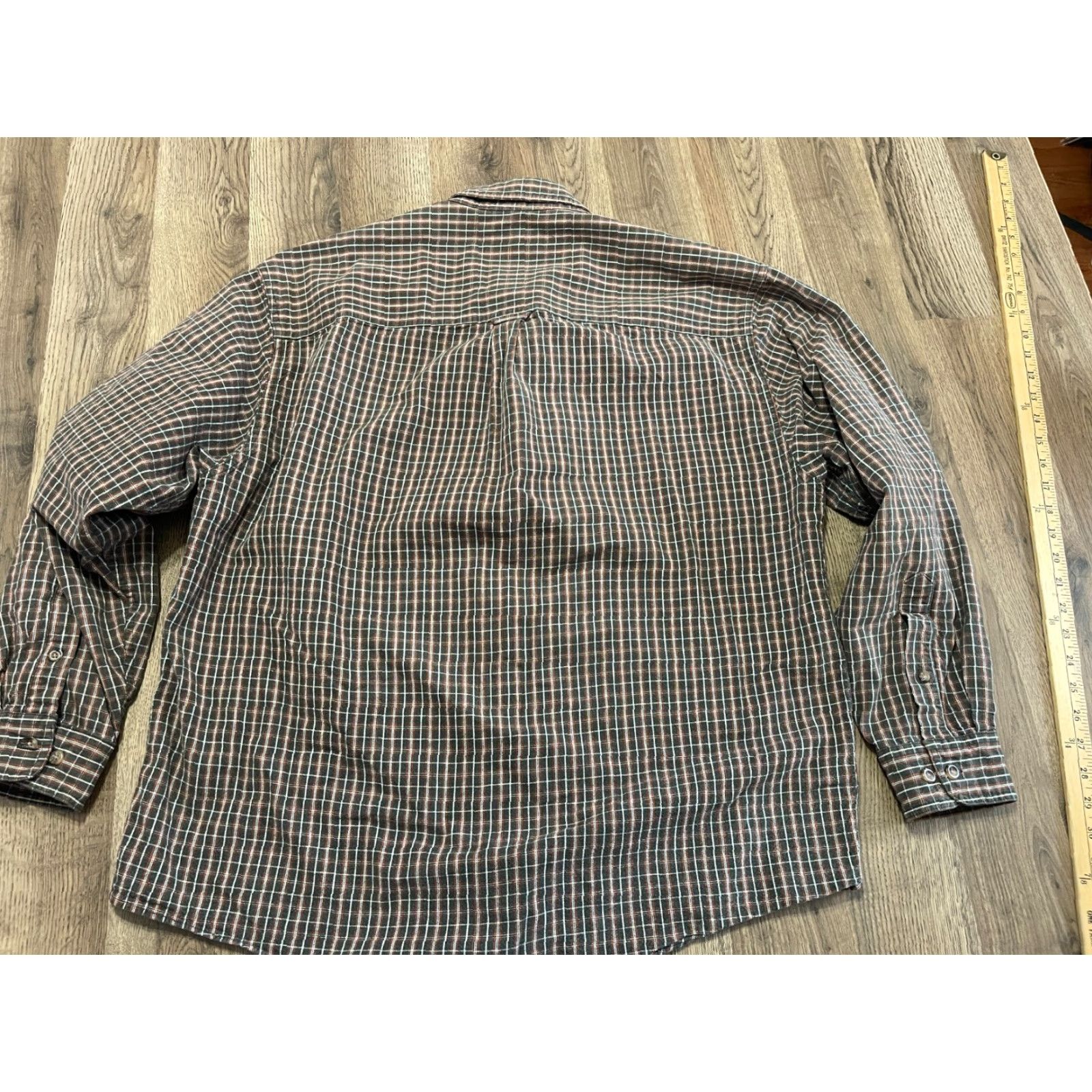 Eddie Bauer Eddie Bauer Shirt Men L Green Red Yellow Plaid Button Up Casual Shirts Size US L / EU 52-54 / 3 - 2 Thumbnail