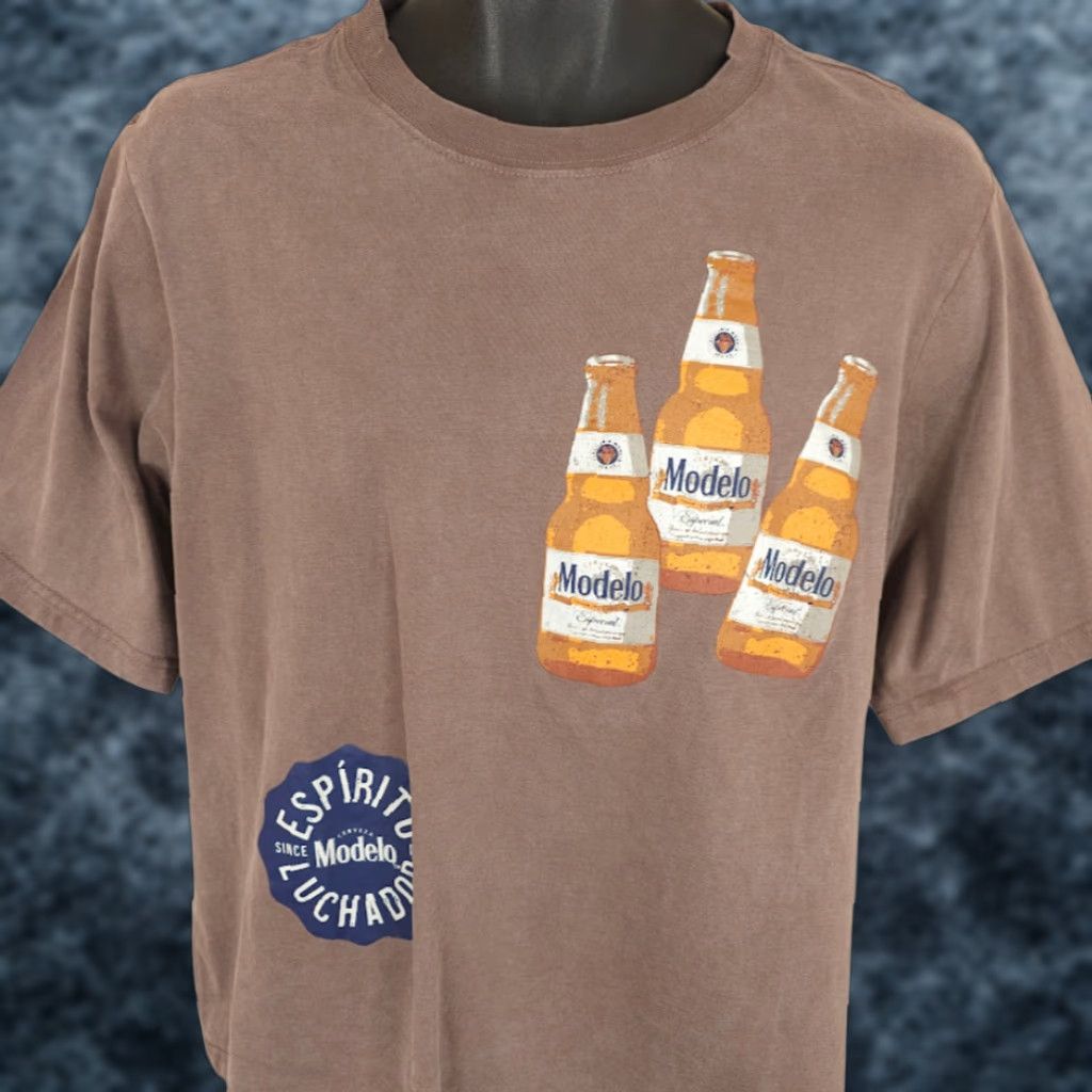Vintage Modelo Especial T Shirt Mens Size Small Brown Beer Breweriana OVERSIZED Fit NEW Size US S / EU 44-46 / 1 - 1 Thumbnail