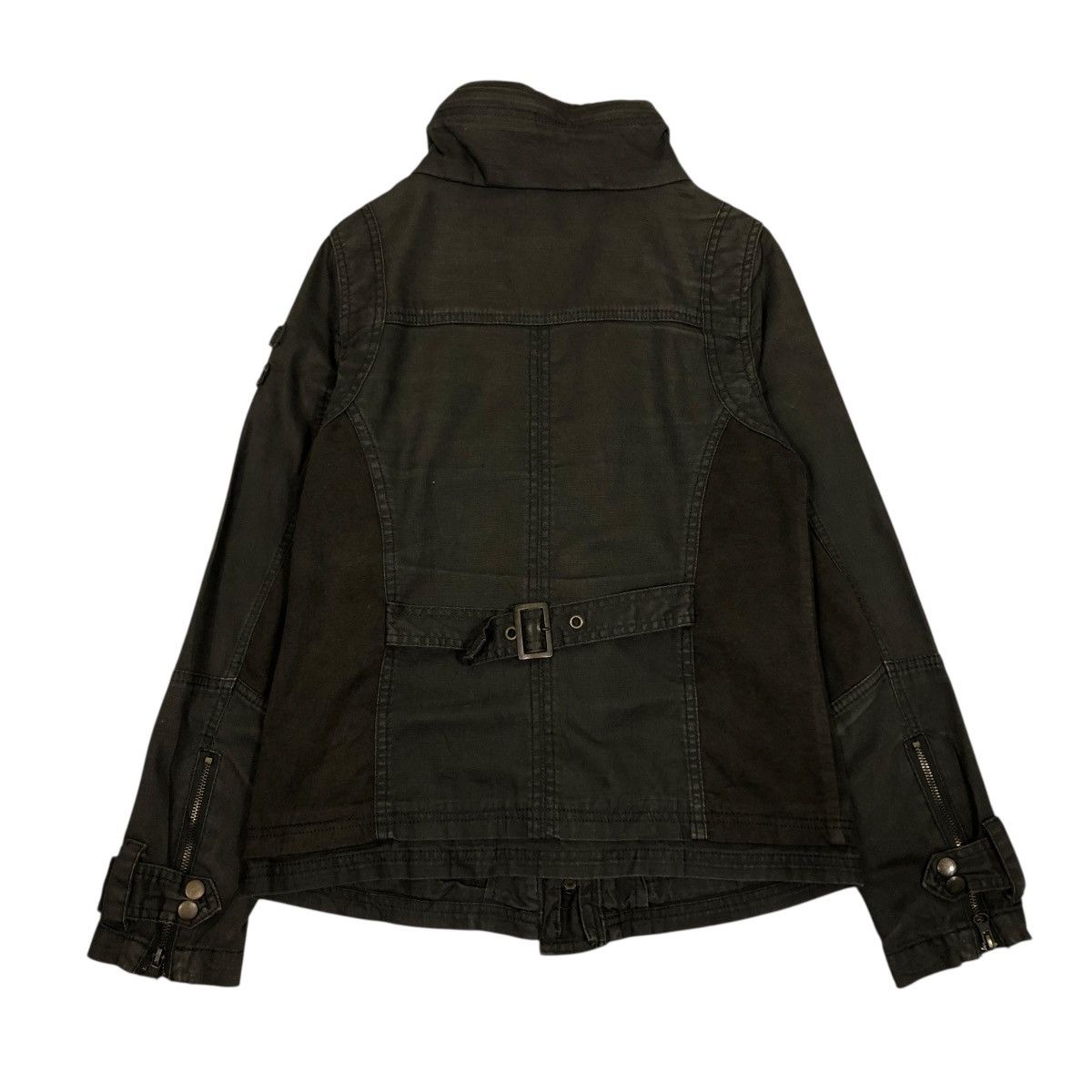 Japanese Brand 🔥VINTAGE BIKER BONK JACKET SHAWL COLLAR CIAOPANIC Size US S / EU 44-46 / 1 - 2 Thumbnail