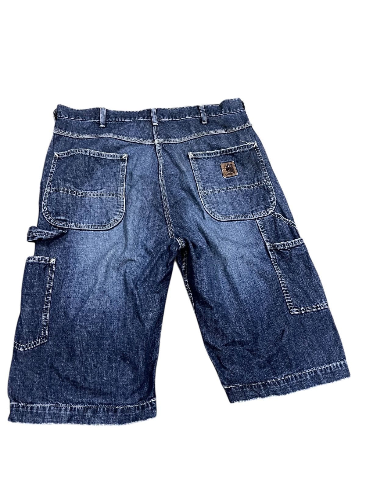 Carhartt CARHARTT DENIM CARPENTER SHORT PANTS Size US 36 / EU 52 - 6 Thumbnail