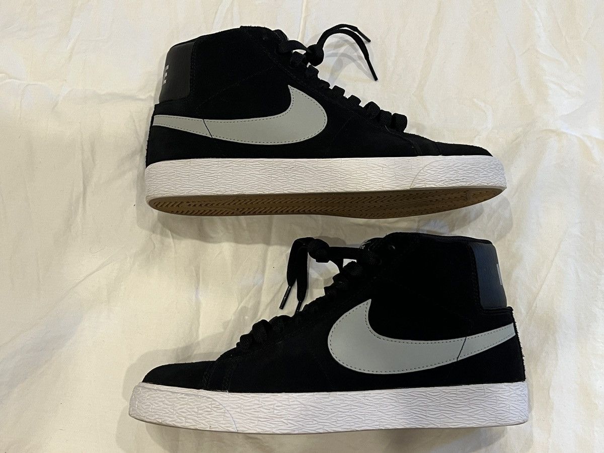 blazers nike black