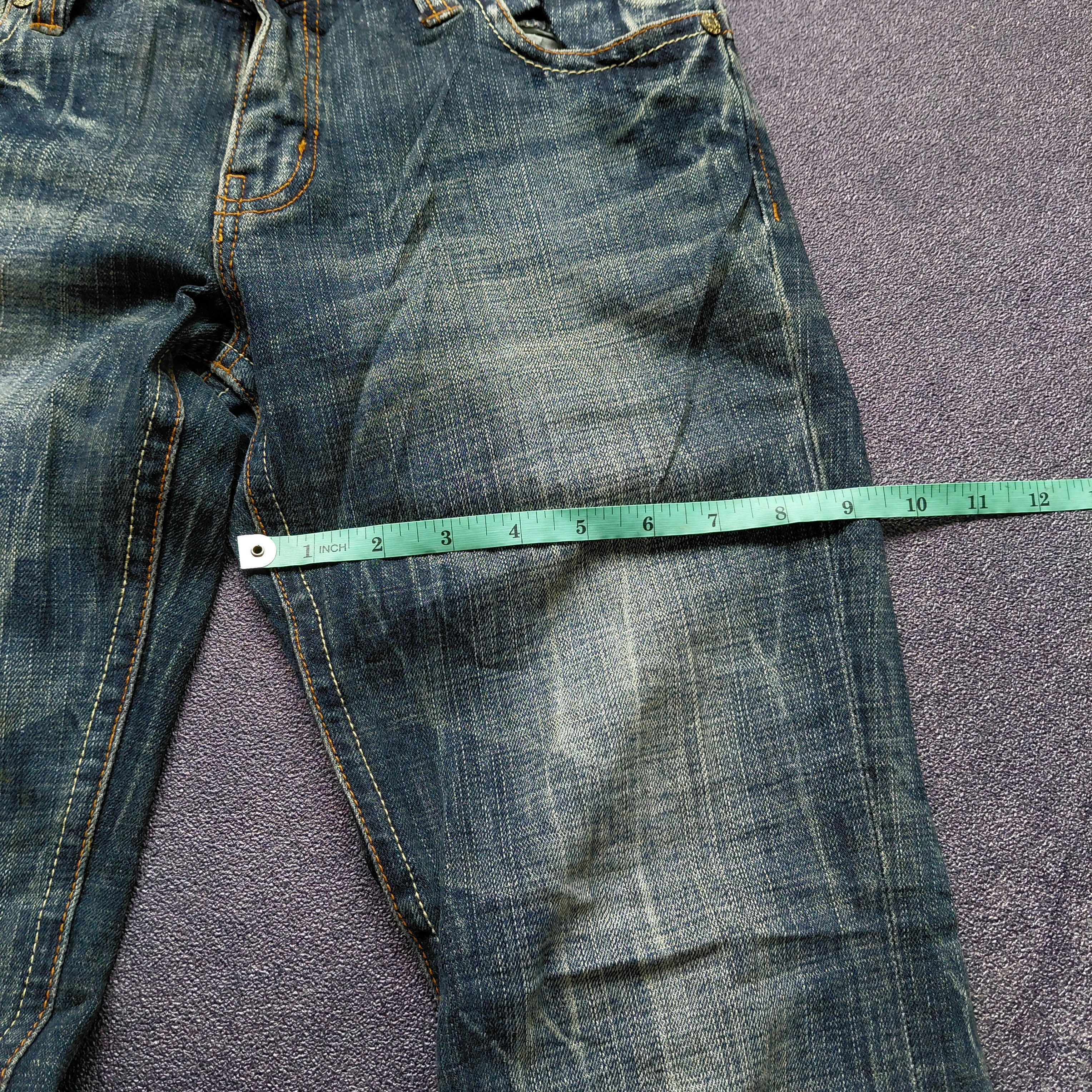 Tornado Mart Vintage Y2K Orrin Denim Flare Pants Size US 30 / EU 46 - 13 Thumbnail