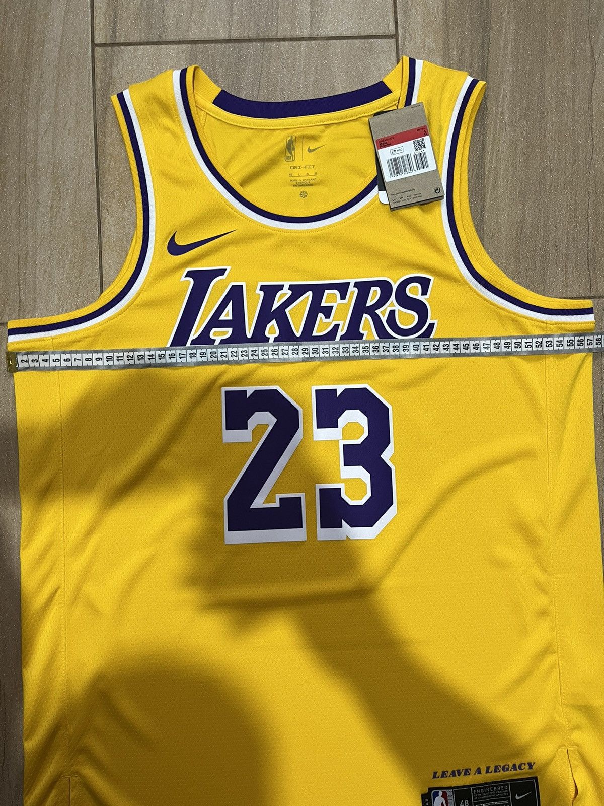 Nike Nike LeBron James Los Angeles Lakers Icon Edition Jersey Size US L / EU 52-54 / 3 - 15 Thumbnail
