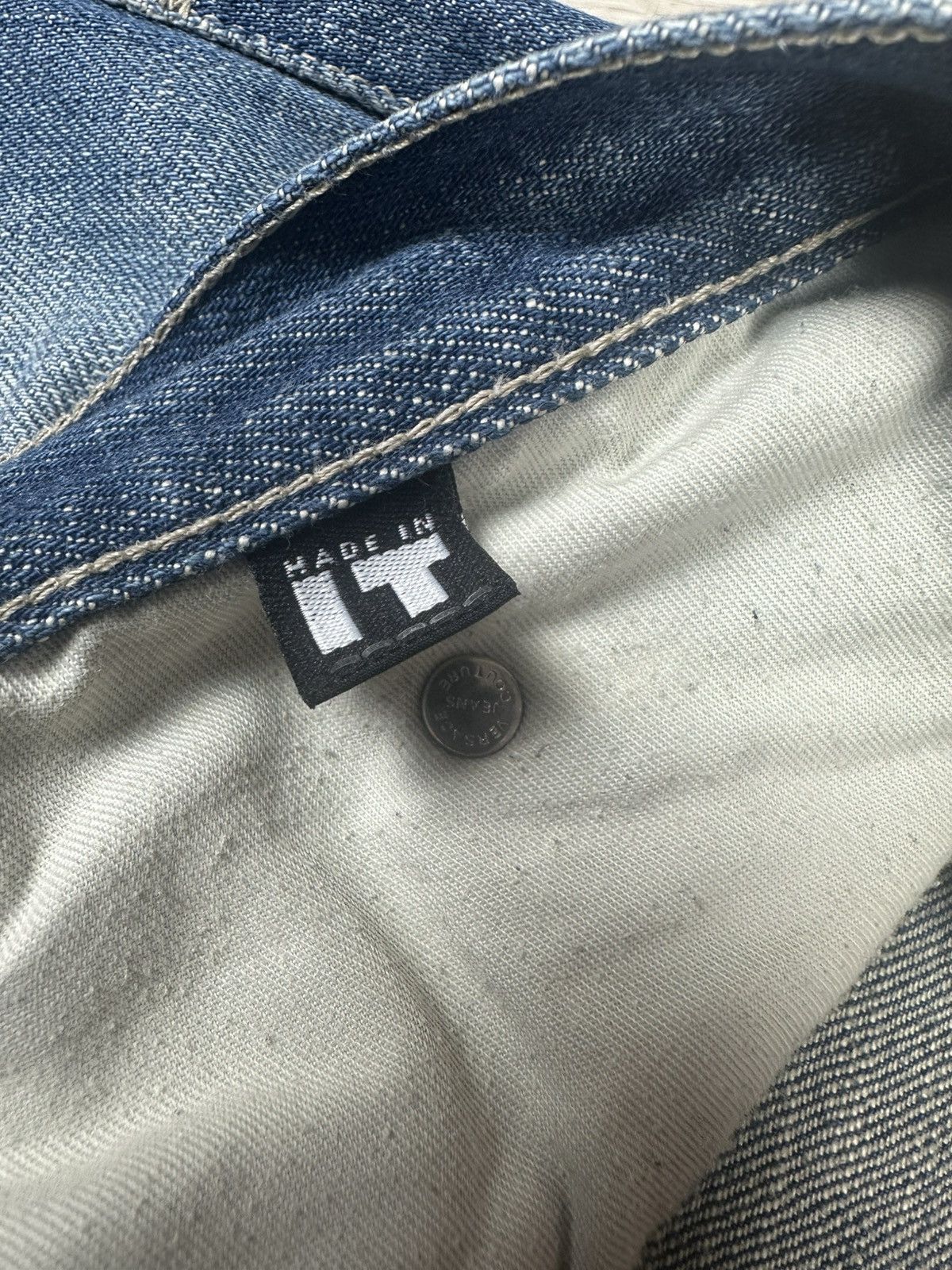 Versace × Versace Jeans Couture Baggy Versace Jeans Couture Distressed Denim Pants Size US 40 / EU 56 - 11 Thumbnail