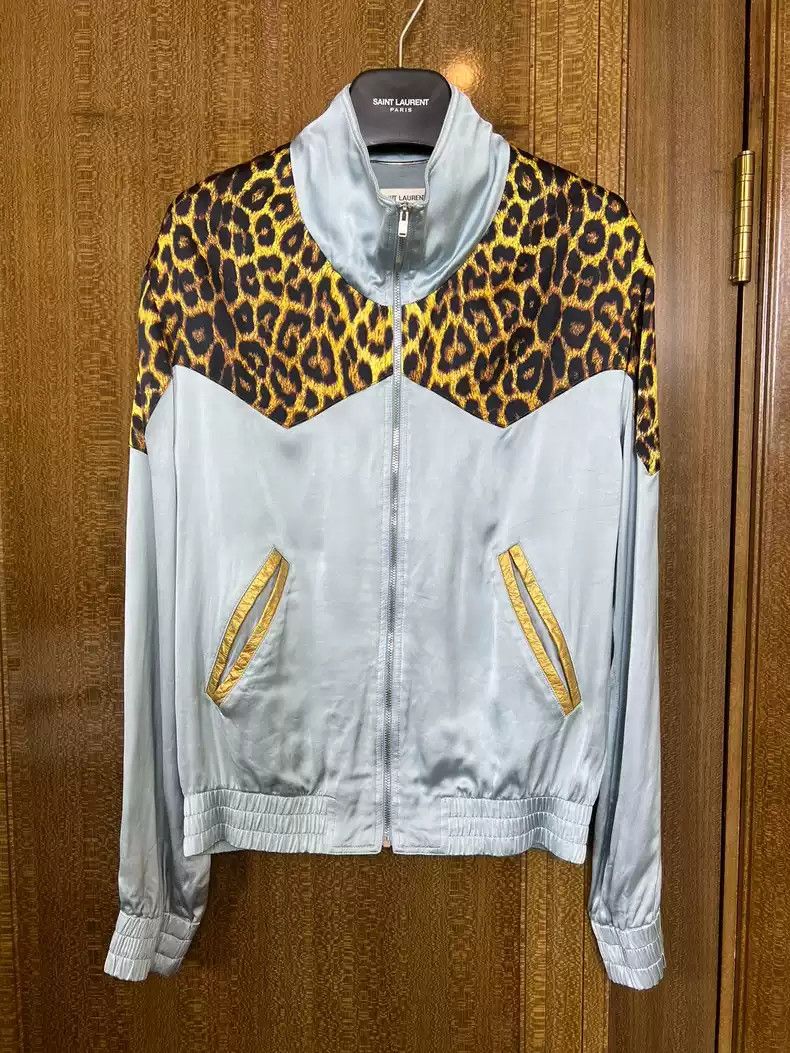 ジャケット・アウター 16aw saint laurent paris leopard jacket 16aw saint paris laurent ジャケット・アウター jacket leopard