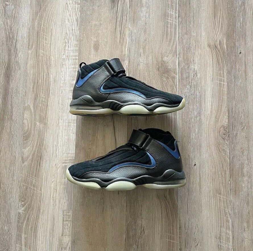 Nike NIKE • Air Penny IV "Black/Atlantic Blue" (12M) Size US 12 / EU 45 - 1 Thumbnail