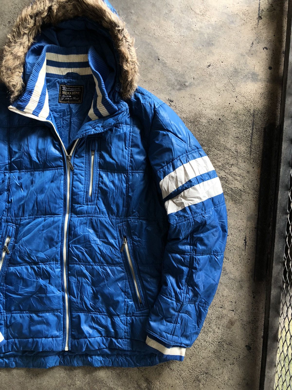 If Six Was Nine × Japanese Brand × Le Grande Bleu (L.G.B.) JAPANESE NOTA BENE JACKET FUR HOODIE LGBSTYLE Size US L / EU 52-54 / 3 - 3 Thumbnail