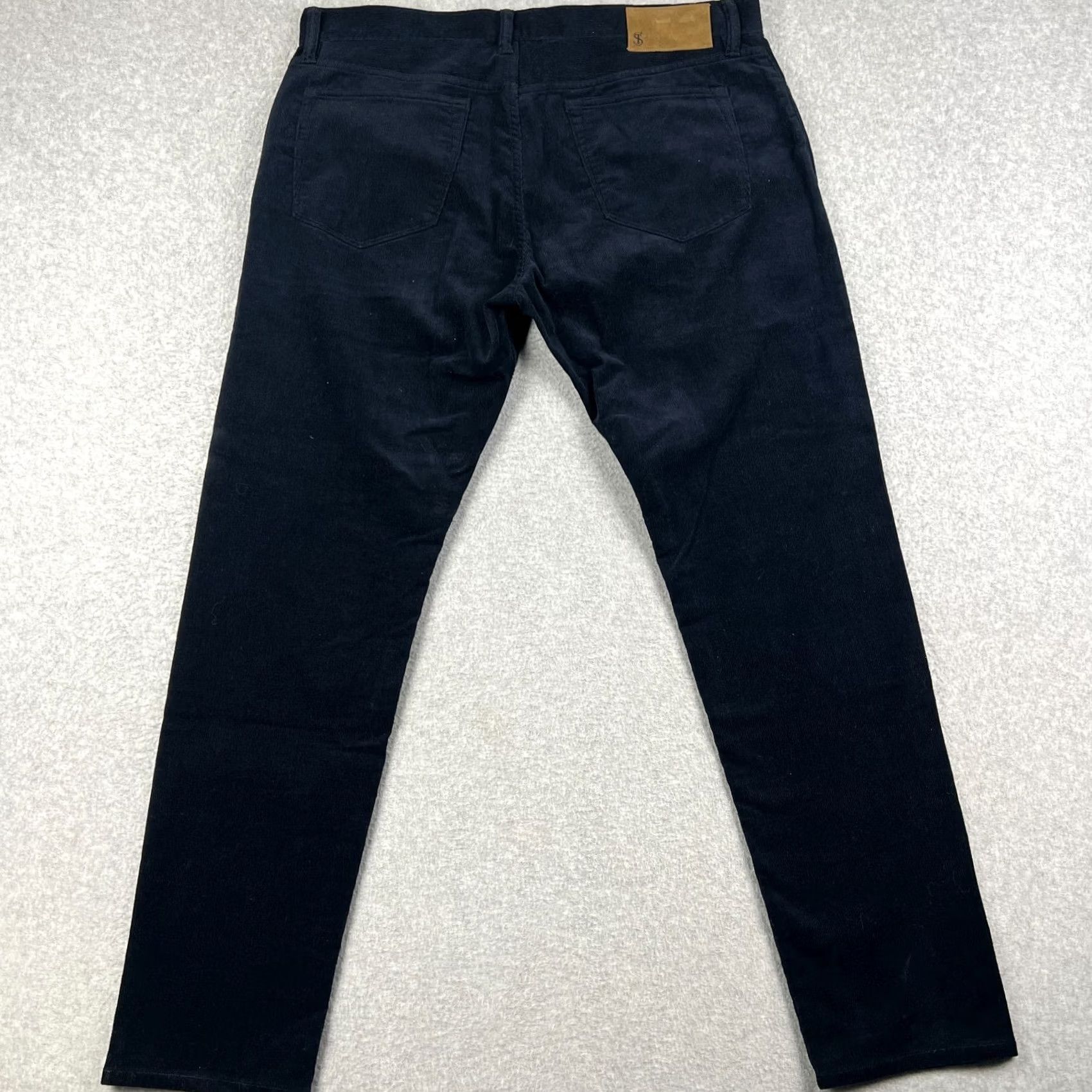 Todd Snyder Todd Snyder Stretch Corduroy Slim Fit Pants 36x32 Mens Blue Chino Huckberry Size US 36 / EU 52 - 2 Thumbnail